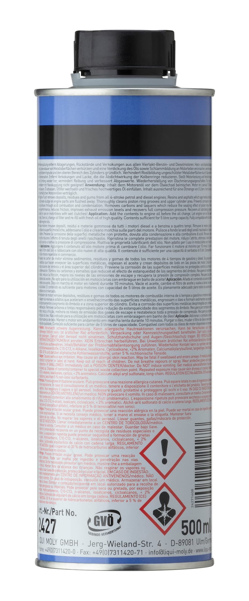 Liqui Moly 2427 - Motor Limpiar, Lavado de Cárter de Motor, 500 ml — view 5
