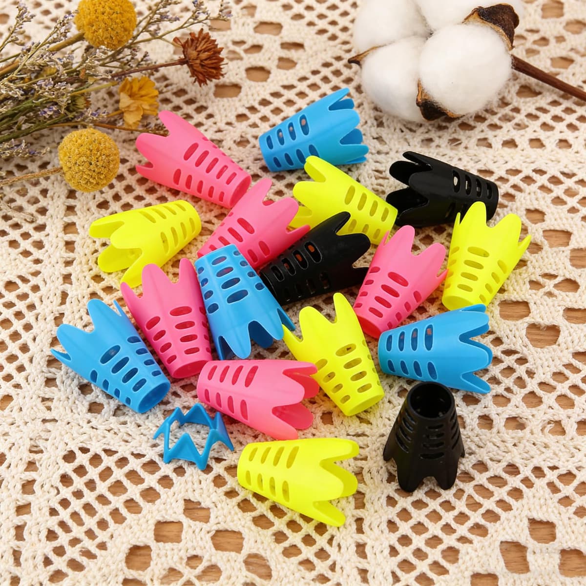 Rusokufo 36 Piezas Tees De Golf Reutilizables De Plástico para Simulador, Tees para Alfombrilla De Interior, Accesorios para Césped De Práctica Y Campo De Tiro — view 3