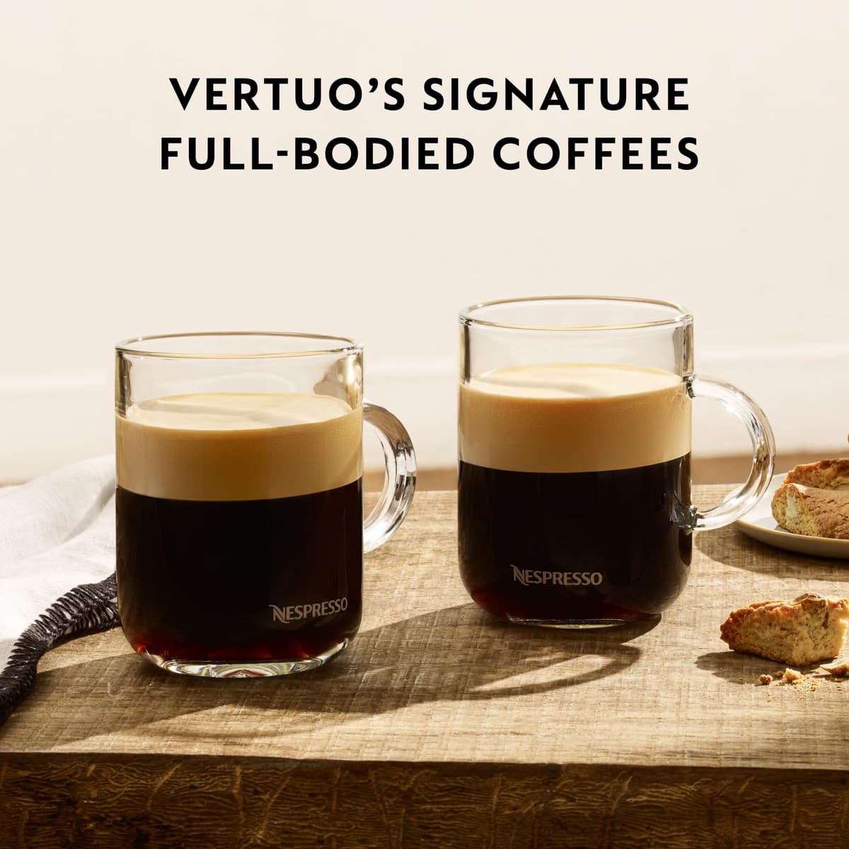 Nespresso Vertuo Coffee Pods, Pack of 30, 10 x Melozio, 10 x Stormio, 10 x Odacio capsules for Nespresso Machines. Make Espressos, Cappuccino and Lattes at home. Recyclable Pods. — view 5