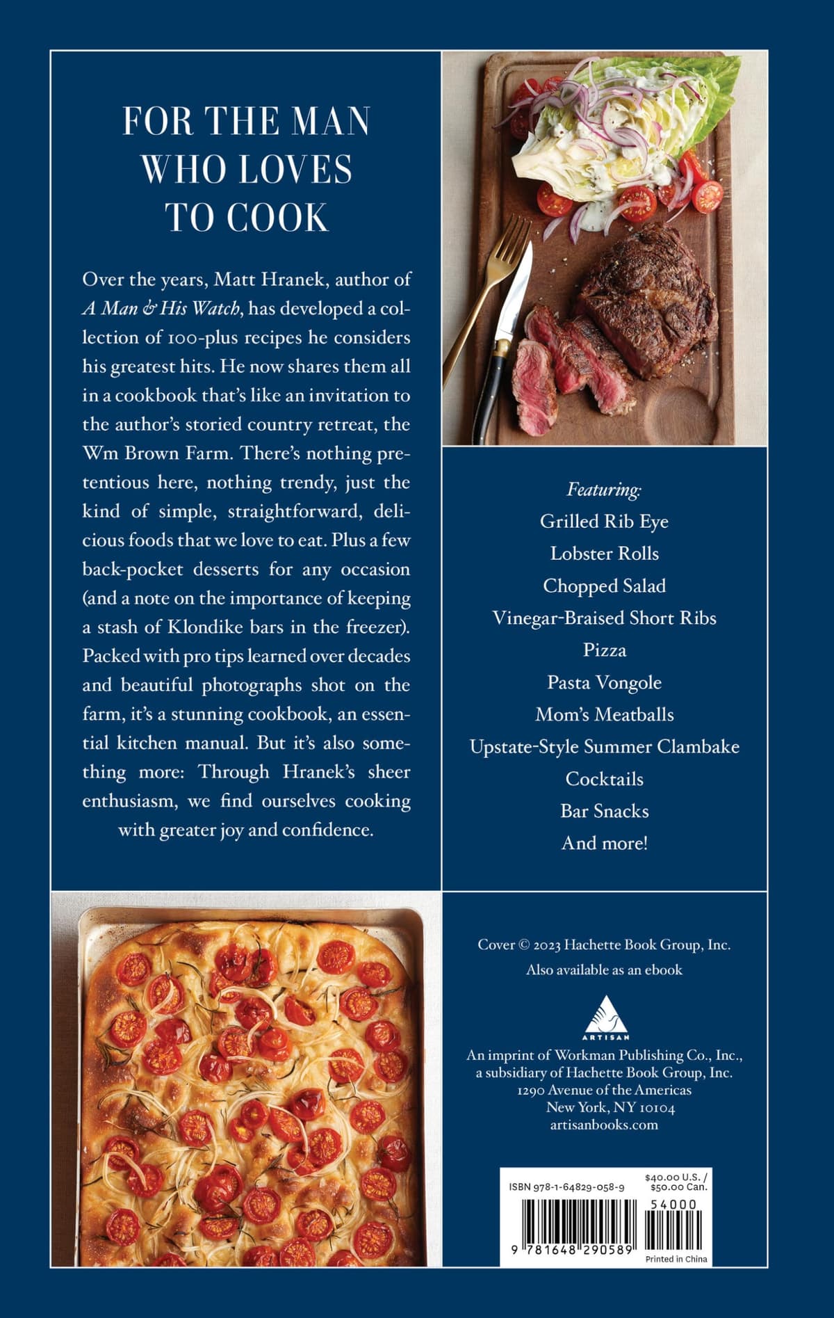 A Man & His Kitchen /anglais: Classic Home Cooking and Entertaining with Style at the Wm Brown Farm: 5 — view 2
