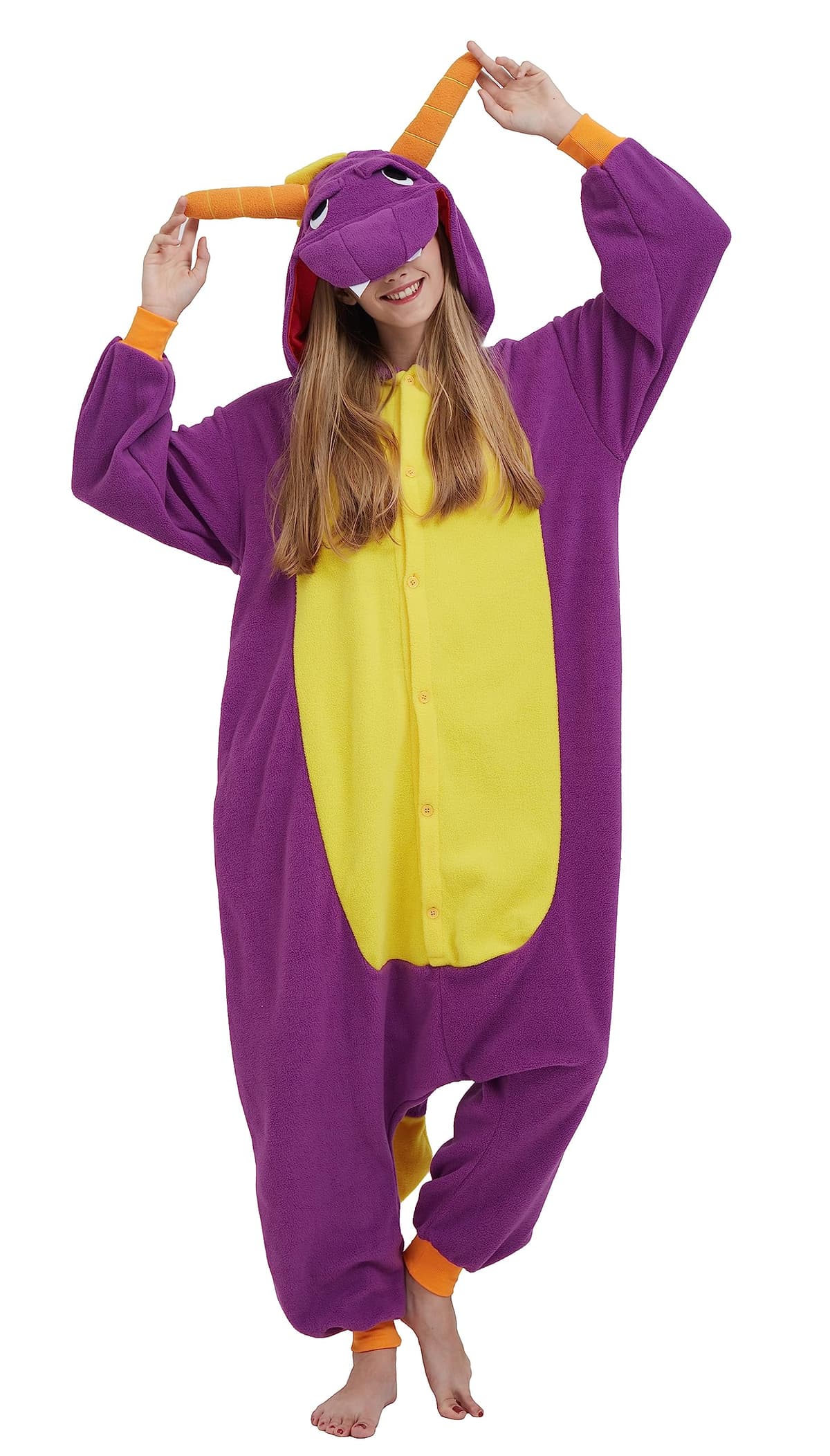 SimZoo Adulto Disfraz Pijama Unisex Pijama Kigurumi Onesie para Carnaval Halloween Cosplay Ropa de Dormir Traje de Disfraz para Navidad Festival Mujer y Hombre — view 21
