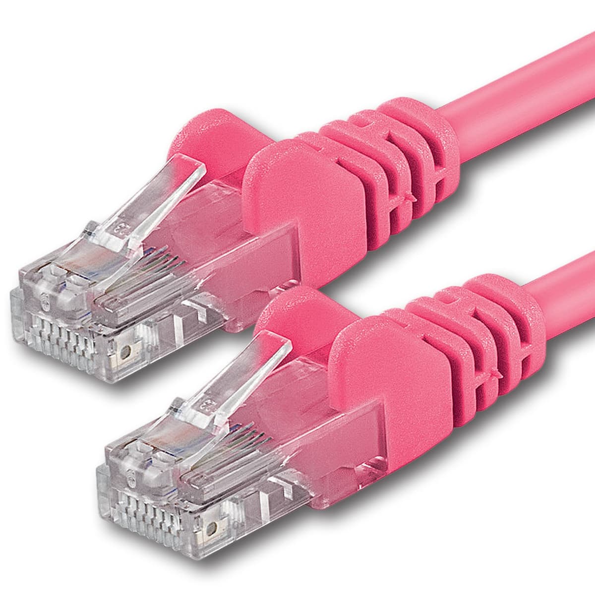 1aTTack.de 0.25m - black - 10 pieces - (PACK) - CAT.6 CAT6 Ethernet LAN network cable 1000 Mbit/s patch cable — view 192