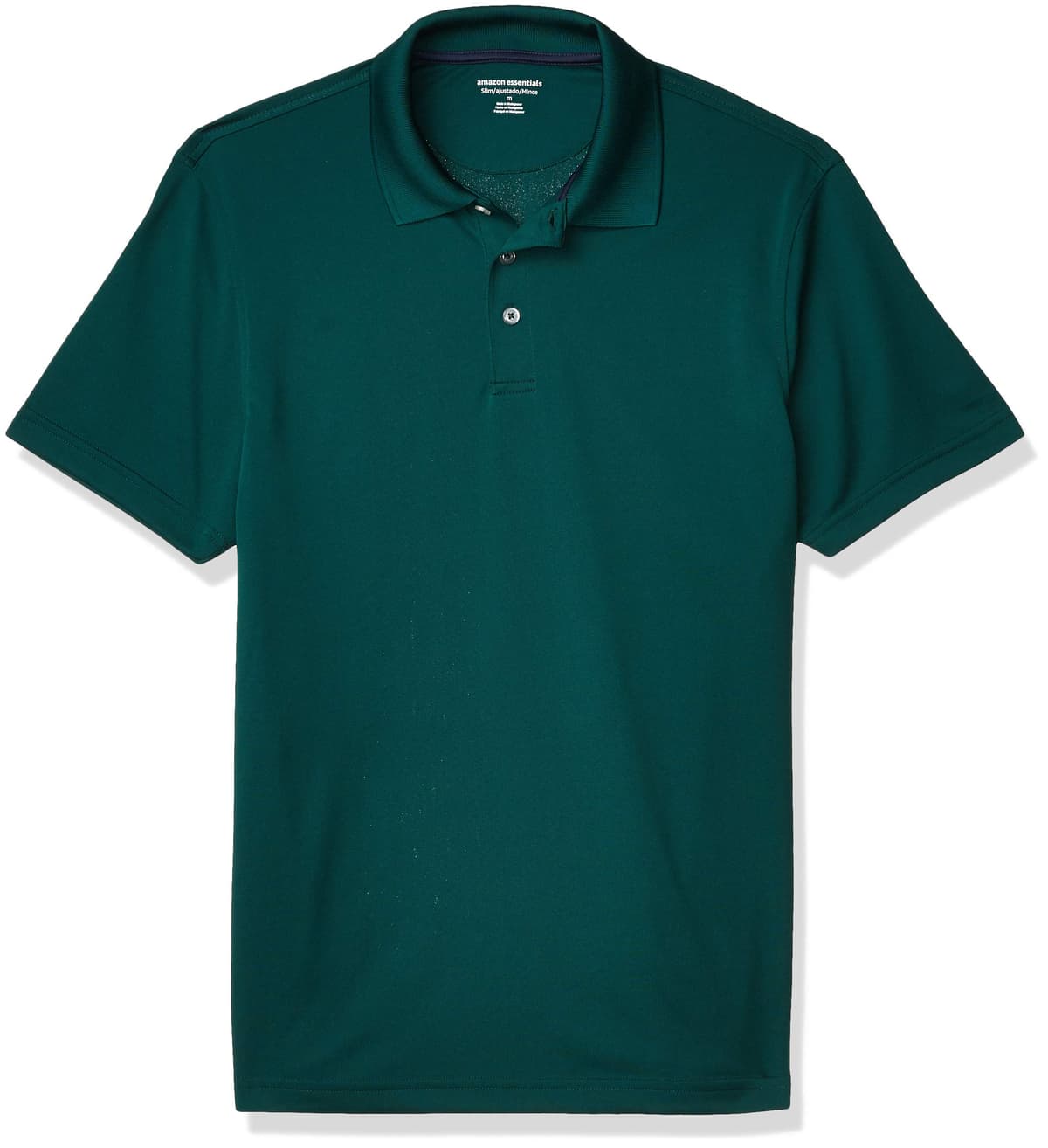 Amazon Essentials Polo de Golf de Secado Rápido de Ajuste Entallado - Colores interrumpidos Hombre