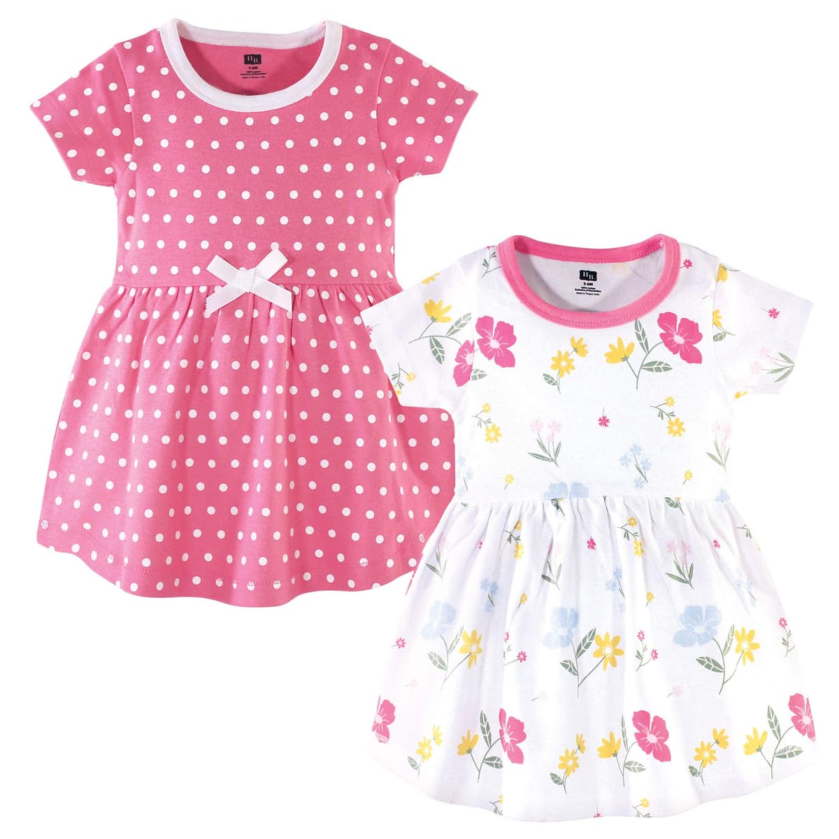 Hudson Baby Baby Girls' Cotton Dresses, Lemons, 9-12 Months — view 24