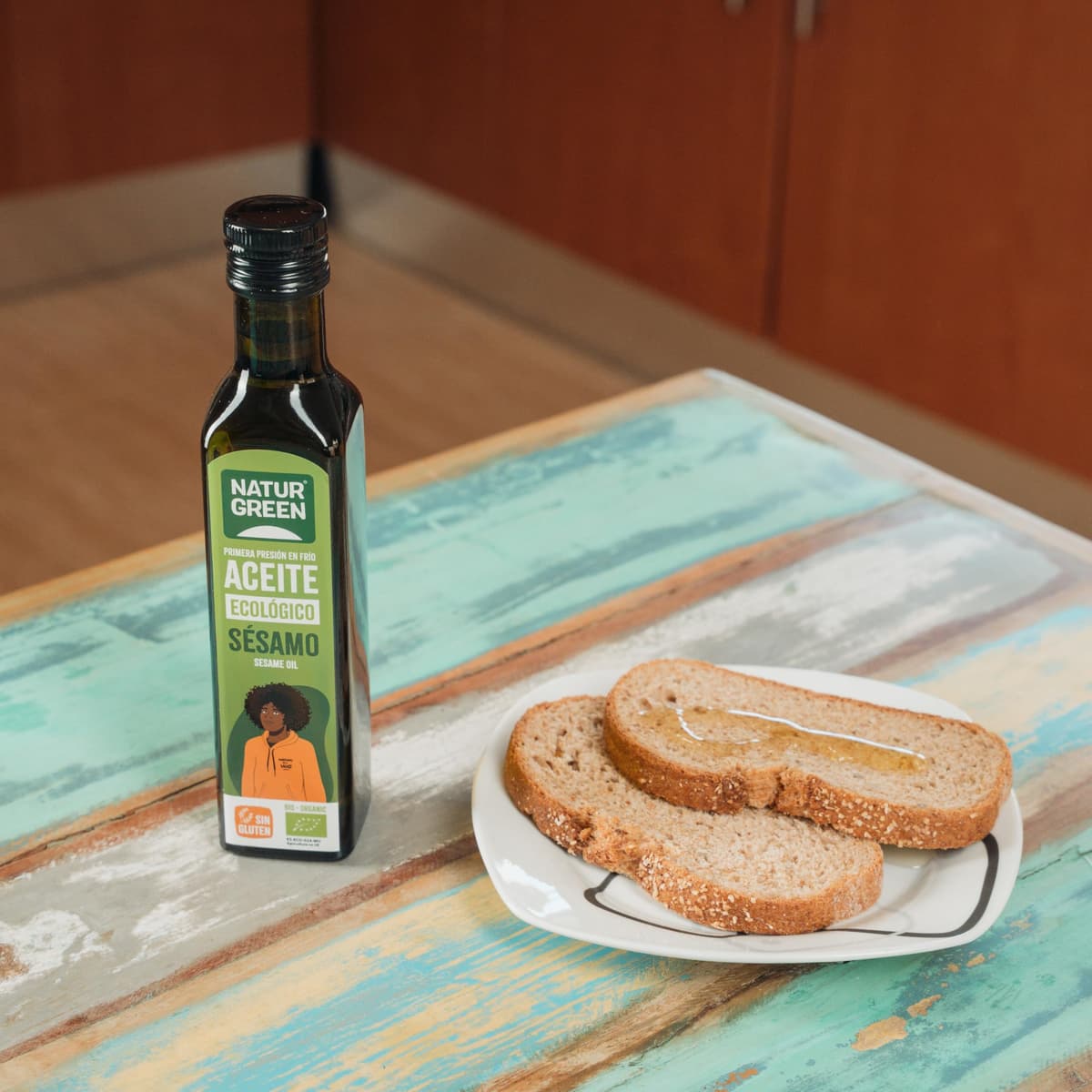 NaturGreen Aceite de Sésamo Bio de Primera Presión (502278), 250 Mililitros — view 3