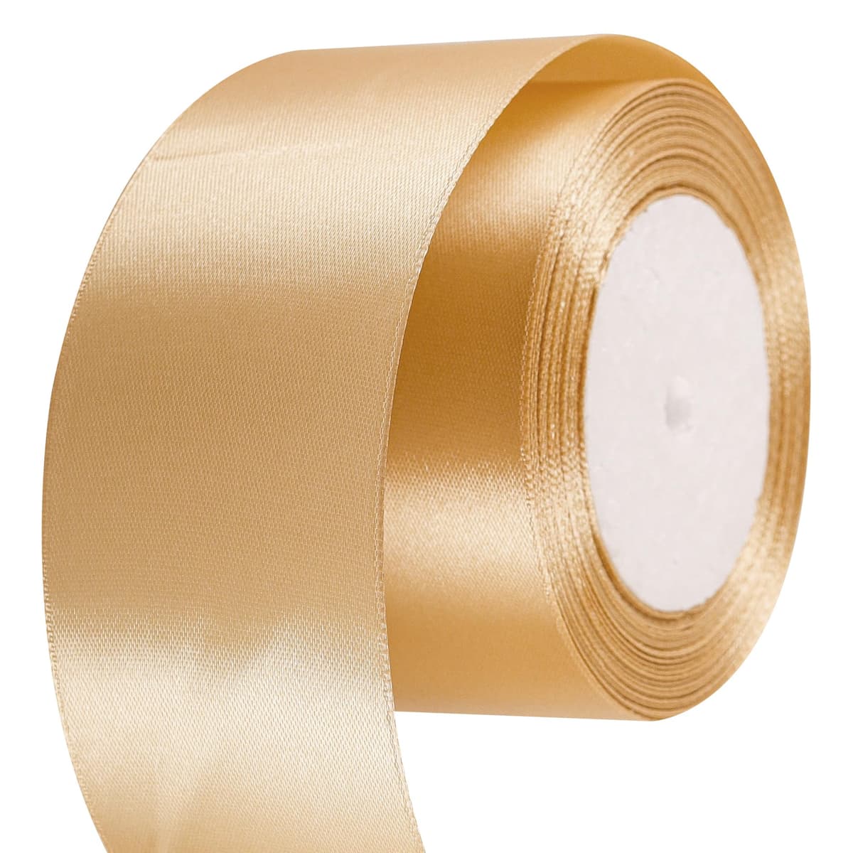 40mm Wide White Ribbon Thick Wedding Car Ribbon 22m, 1.5 inch Thick White Satin Ribbon for Gift Wrapping Wedding Car Christmas Birthday Cake Hair Bow Florist Bouquet Crafts Decorations — view 98
