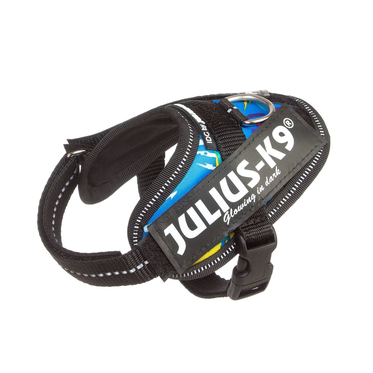 Julius-K9, 16IDC-AM-M, IDC Powerharness, dog harness, Size: Mini, Aquamarine — view 296