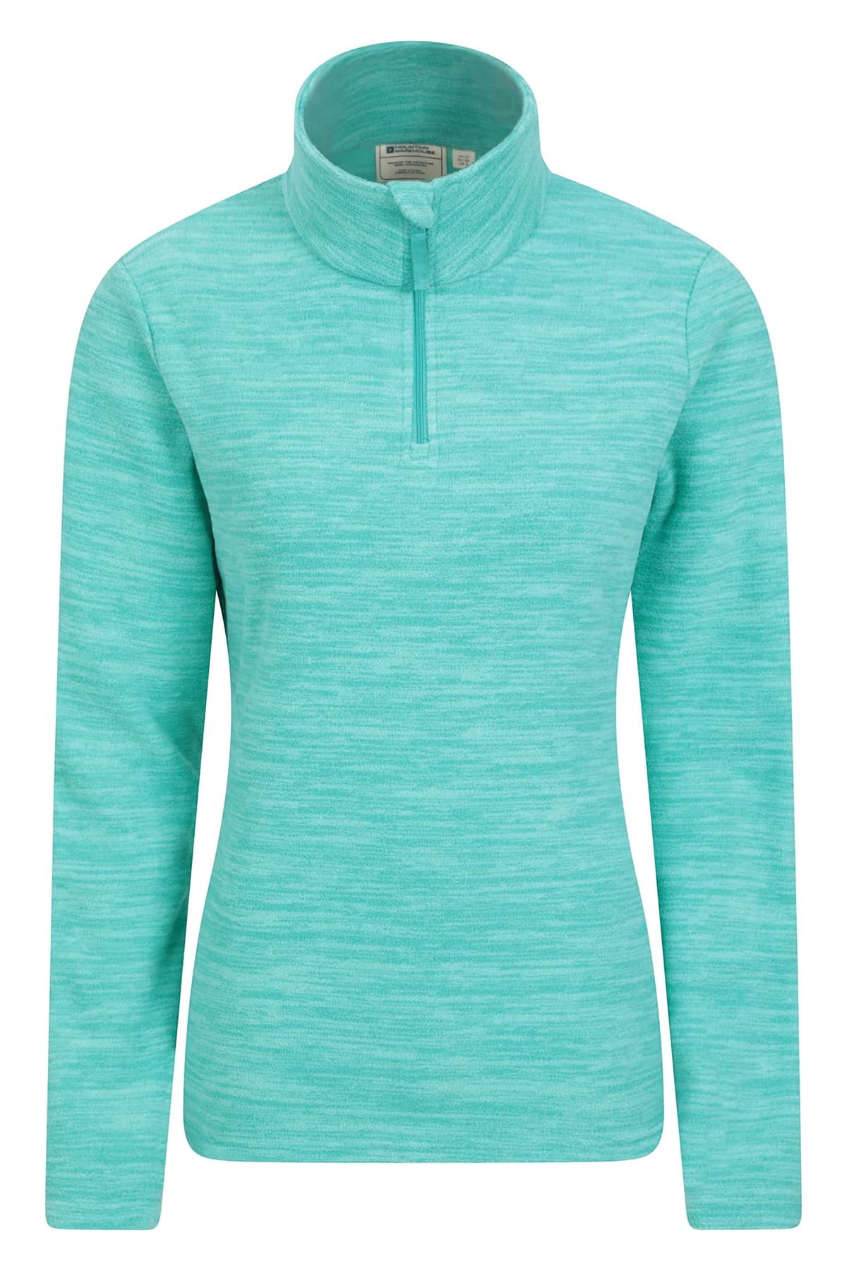 Mountain Warehouse Camber Half Zip Women's Fleece - Lightweight, Warm & Cosy Half Zip Sweatshirt - Best for Spring Summer, Camping, Outdoors, Travelling & Hiking — view 25