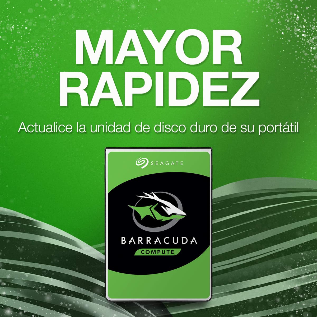 Seagate BarraCuda 1TB, Disco Duro HDD Interno, 2.5 Pulgadas, SATA 6 Gb/s, 5400 RPM, 128 MB de caché, para PC y portátil, Paquete Abre-fácil, Rescue Services (ST1000LM048) — view 3