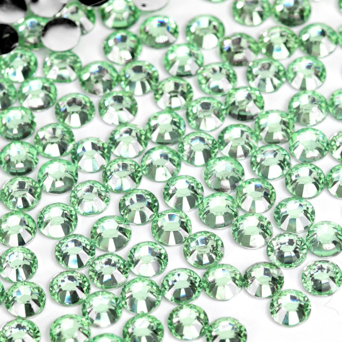 1000pcs 4mm Flat Back Non-Stick Rhinestone Crystal Diamantes Nail Art & Craft Scrapbooking Embellishments 90 Available Colours (4mm, AB Clear #A13) — view 18