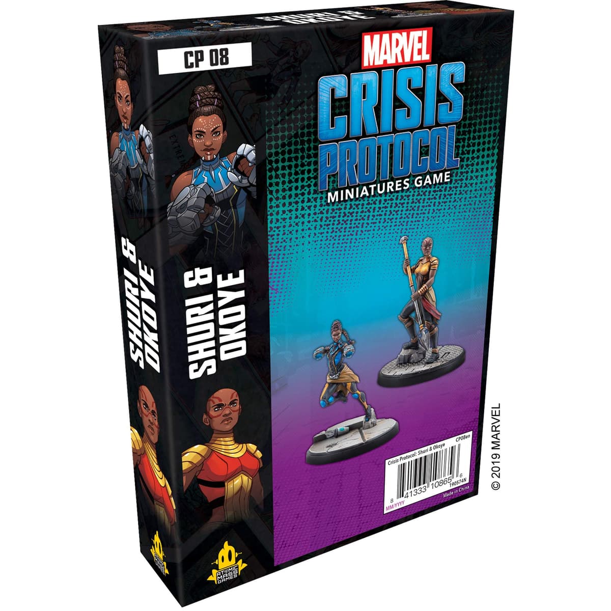 Atomic Mass Games , Blade and Moon Knight: Marvel Crisis Protocol , Miniatures Game , Ages 14+ , 2 Players , 45 Minutes Playing Time, Multicolor, FFGCP48 — view 22