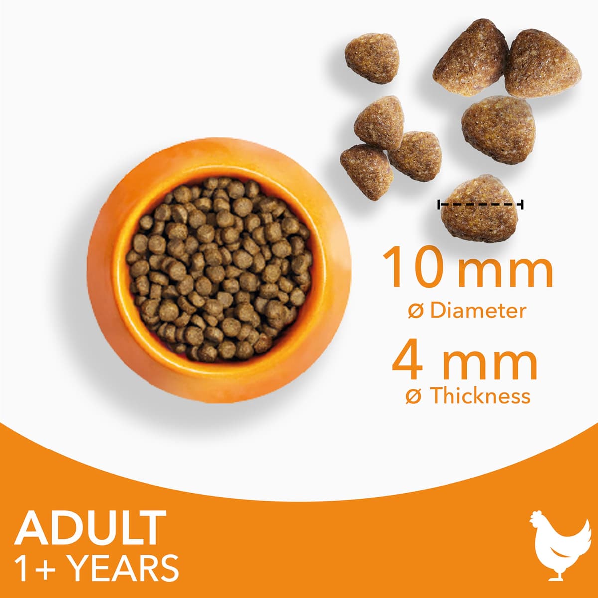 IAMS Adult Complete Dry Cat Food Chicken 3kg - Supports Strong Immune System — view 6