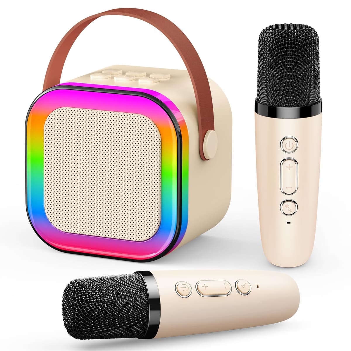 Dislocati Regalo Niña 3-12 Años, Microfono Karaoke Juguetes Niños 3-12 Años Karaoke 2 Microfonos Inalambricos Regalo Niño 4-12 Años Micrófono Karaoke Niños Juguete Niña 3-12 Años Regalo Navidad