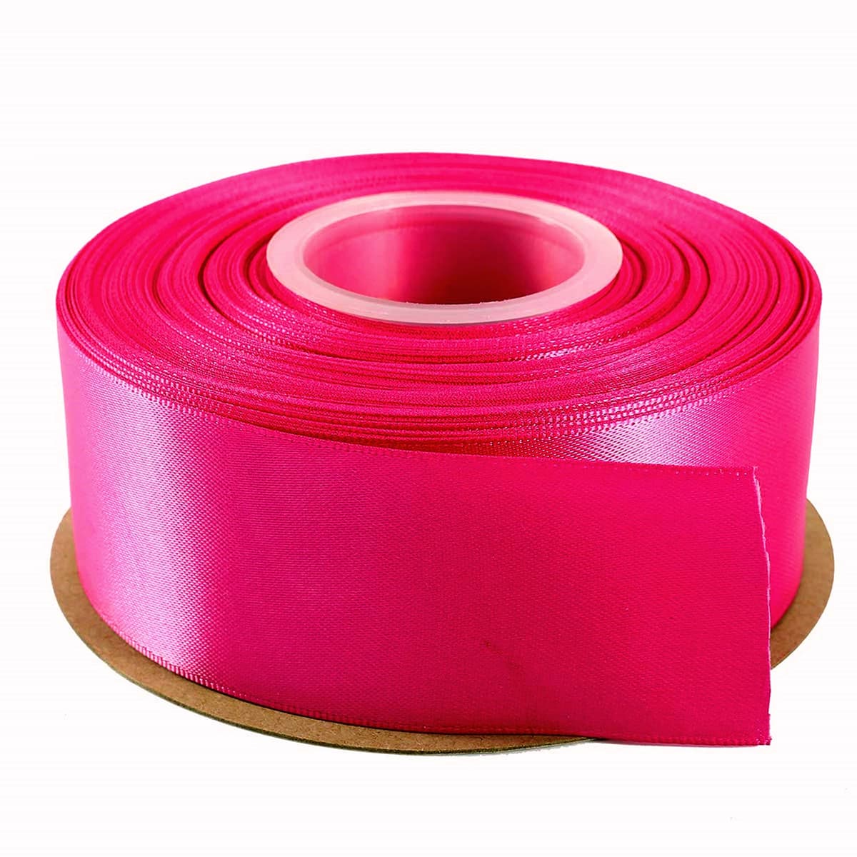 Satin Ribbon. 38mm Wide 5 Meters (Dark Green) Gift Wrap Ribbon, Ribbons for Gift Wrapping, Christmas Ribbon, Gift Wrapping Ribbon for Crafting, Wedding Party Decor — view 129