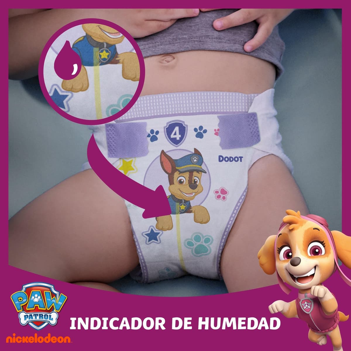 Dodot Pañales Bebé Activity, Talla 6 (13-18 kg), 116 Pañales, Hasta 12h de Protección Antifugas y Ajuste, Pack Mensual — view 3