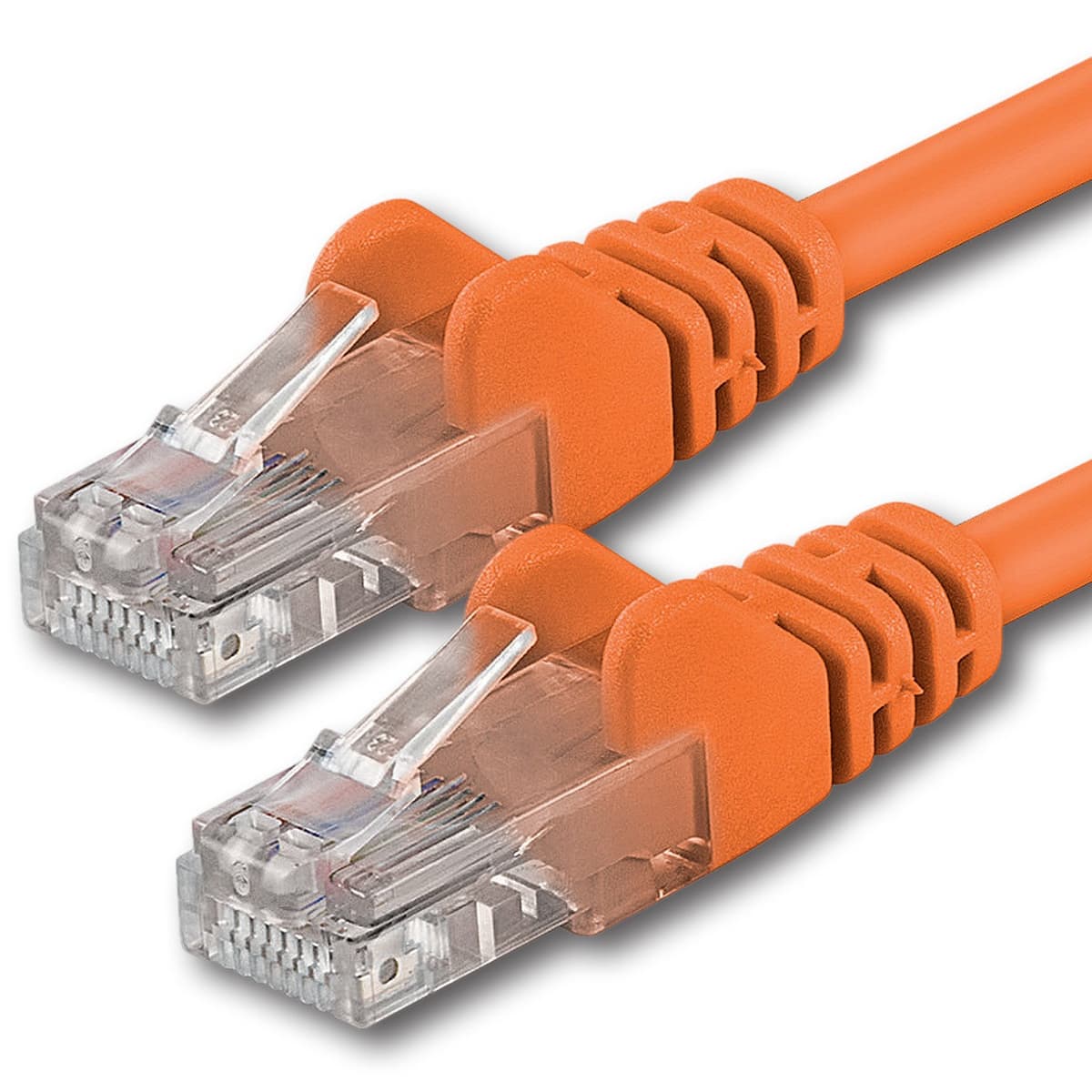 1aTTack.de 0.25m - black - 10 pieces - (PACK) - CAT.6 CAT6 Ethernet LAN network cable 1000 Mbit/s patch cable — view 40