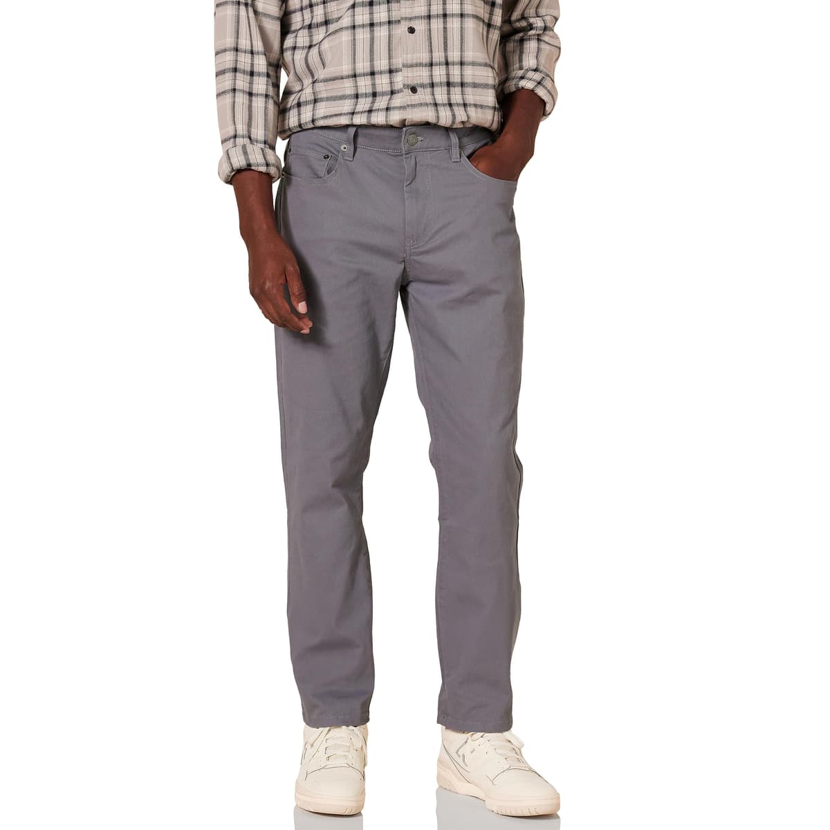 Amazon Essentials Men's Athletic-Fit 5-Pocket Stretch Twill Trouser (Available in Big & Tall) — view 30