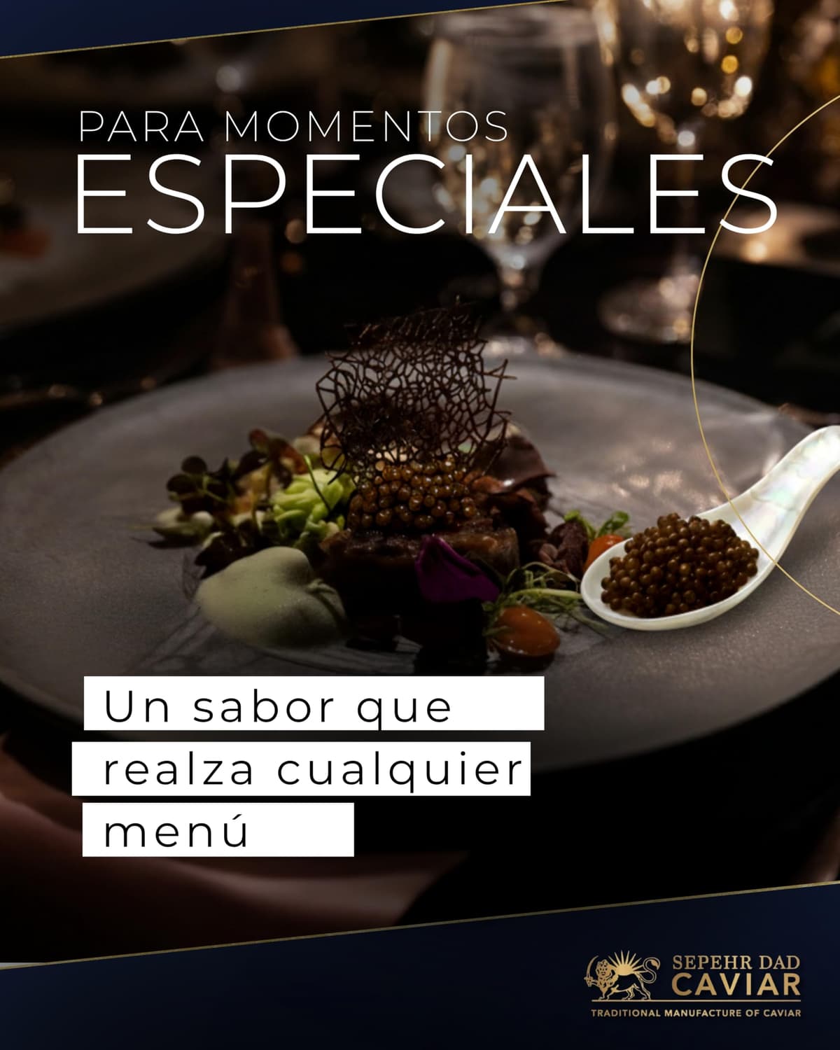 Sepehr Dad Caviar Beluga de l'Amour | Huevas de pescado clase A | cría NC | 30 gramos — view 5