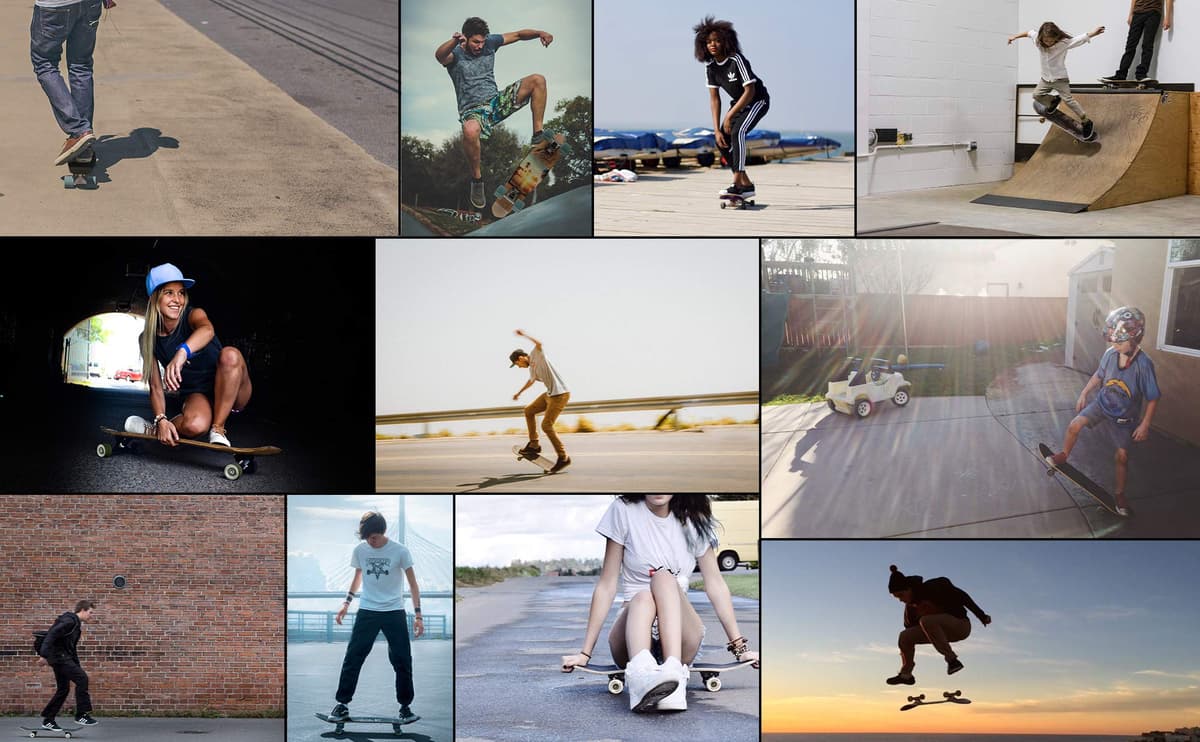 meteor Monopatín patineta Retro Madera Skateboard Completo niños jóvenes Adultos Mejor Calidad Robusto Ligero Ruedas un Skateboard Madera — view 5