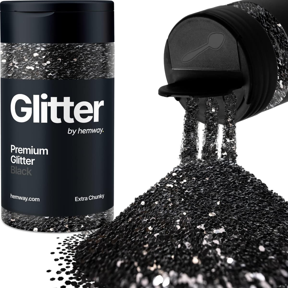 Light Rose Gold Glitter Shaker, 130g Ultrafine Glitter, Crafts 1/128" Metallic Flake Light Rose Gold Sequins, Resin & Epoxy Crafts, Decorating, Halloween, Christmas Nail, Face, Hemway — view 103