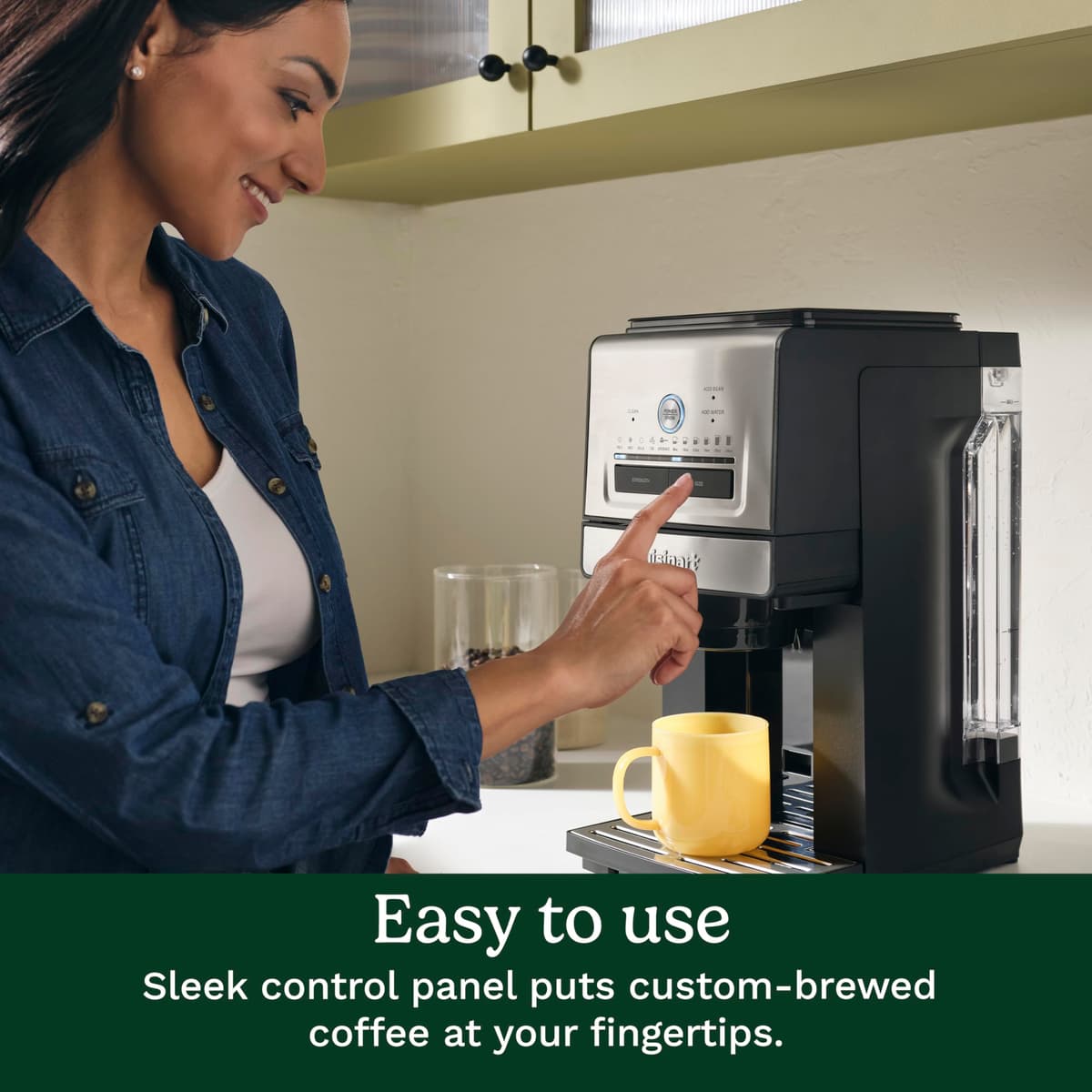 Cuisinart Coffee Maker, Grind and Brew Single Serve Coffee Maker, 6 Cup Sizes, Built-in Stainless Steel Burr Mill, Adjustable Strength, Grind Control and Over Ice Feature, Easy Cleaning, DGB-30 — view 7