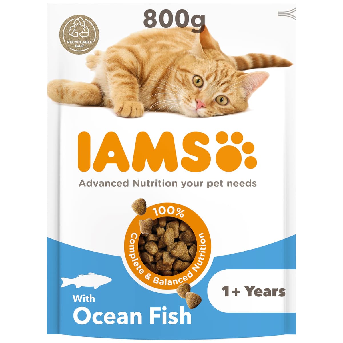 IAMS Adult Complete Dry Cat Food Chicken 3kg - Supports Strong Immune System — view 16