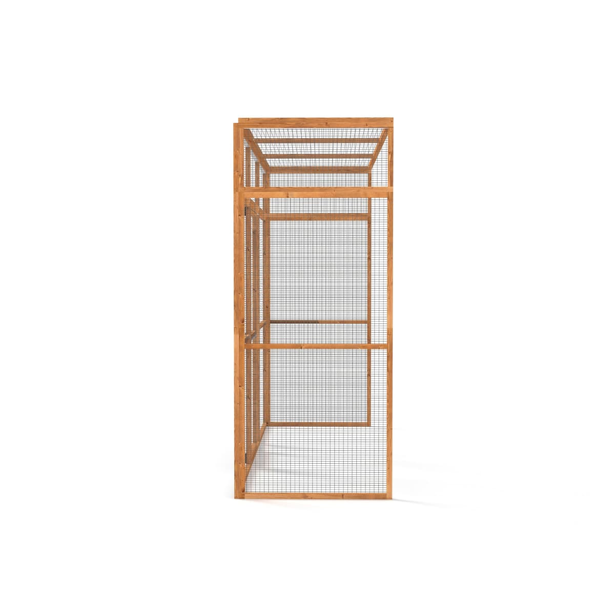The Hutch Company 3 Sided Wingham Catio & Playpen – Outdoor Cat Enclosures, Shelves, Ramps & Accessories | Safe Outdoor Play for Cats 12 Different Sizes to suit all Homes (9ft│3ft│7.2ft) — view 3