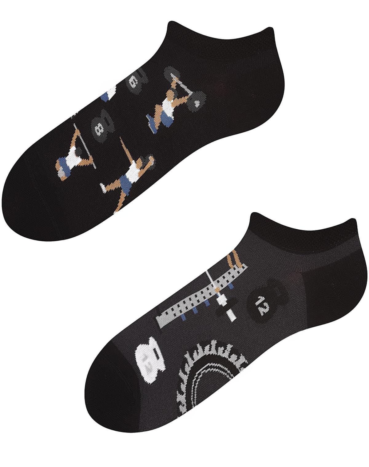 Todo Calcetines Divertidos Hombre y Mujer, Calcetines Fantasia con Motivo, de Colores — view 60