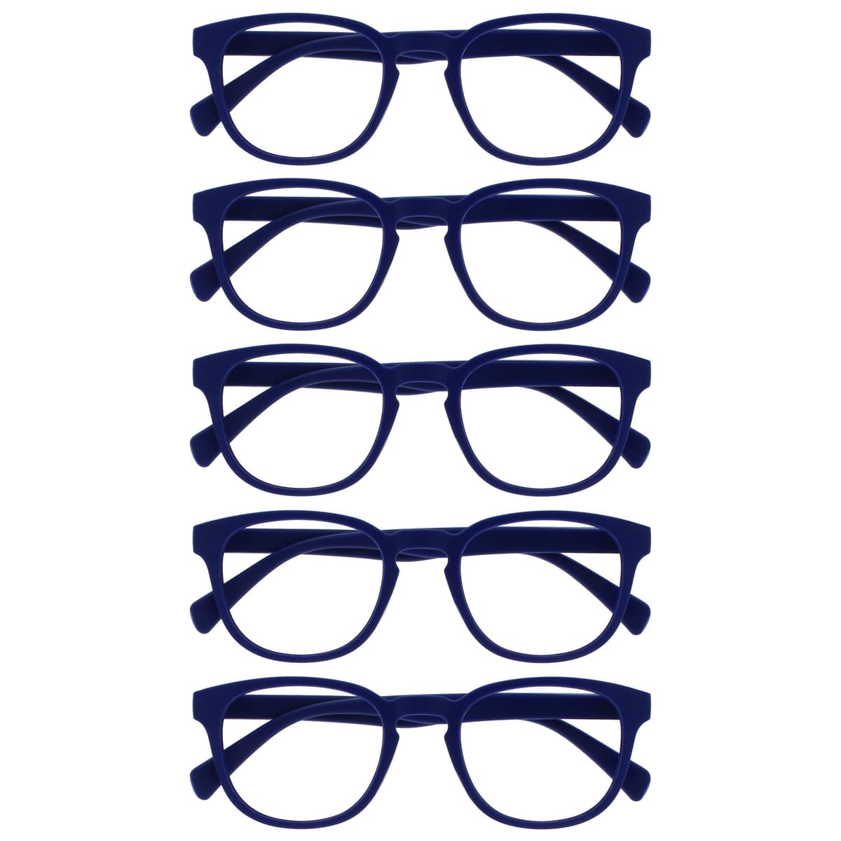 OPULIZE Pop Gafas de Lectura Pack de 5 Redondas Violeta — view 19