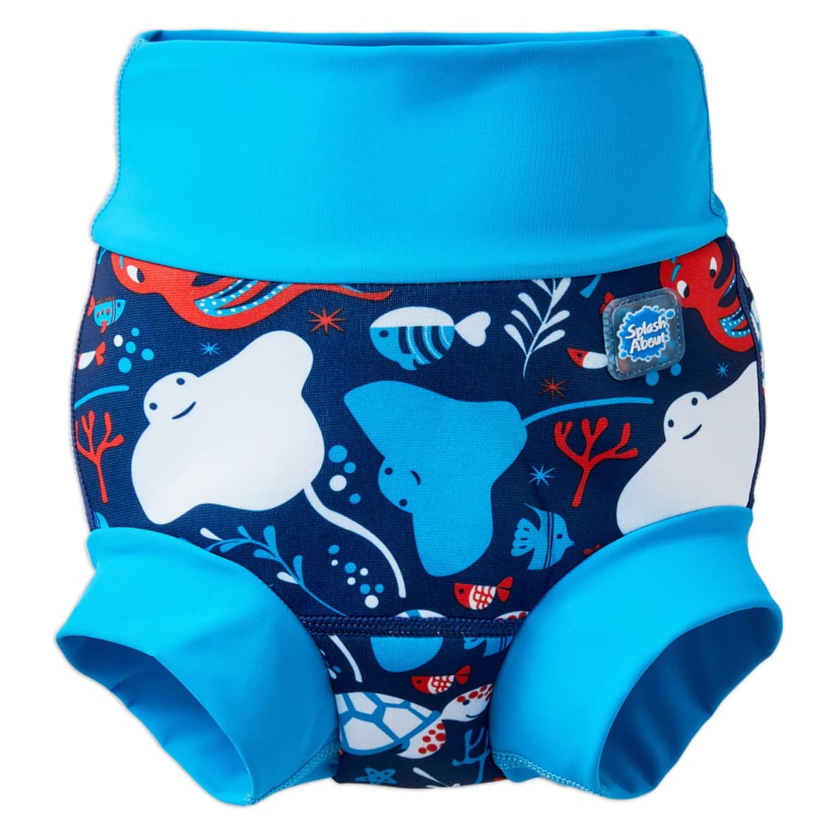 Baby & Toddler Happy Nappy Duo Reusable Swim Nappy with Silver Lining