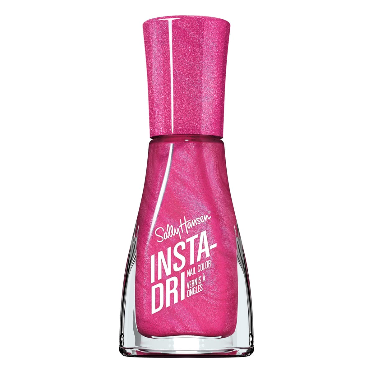 Sally Hansen Insta-Dri Nail Polish, White On Time, 60 Seconds Quick Drying, Long Lasting, Streak Free, Shiny Finish, 3-in-1 Formula, Built in Base and Top Coat, 9.17ml — view 7