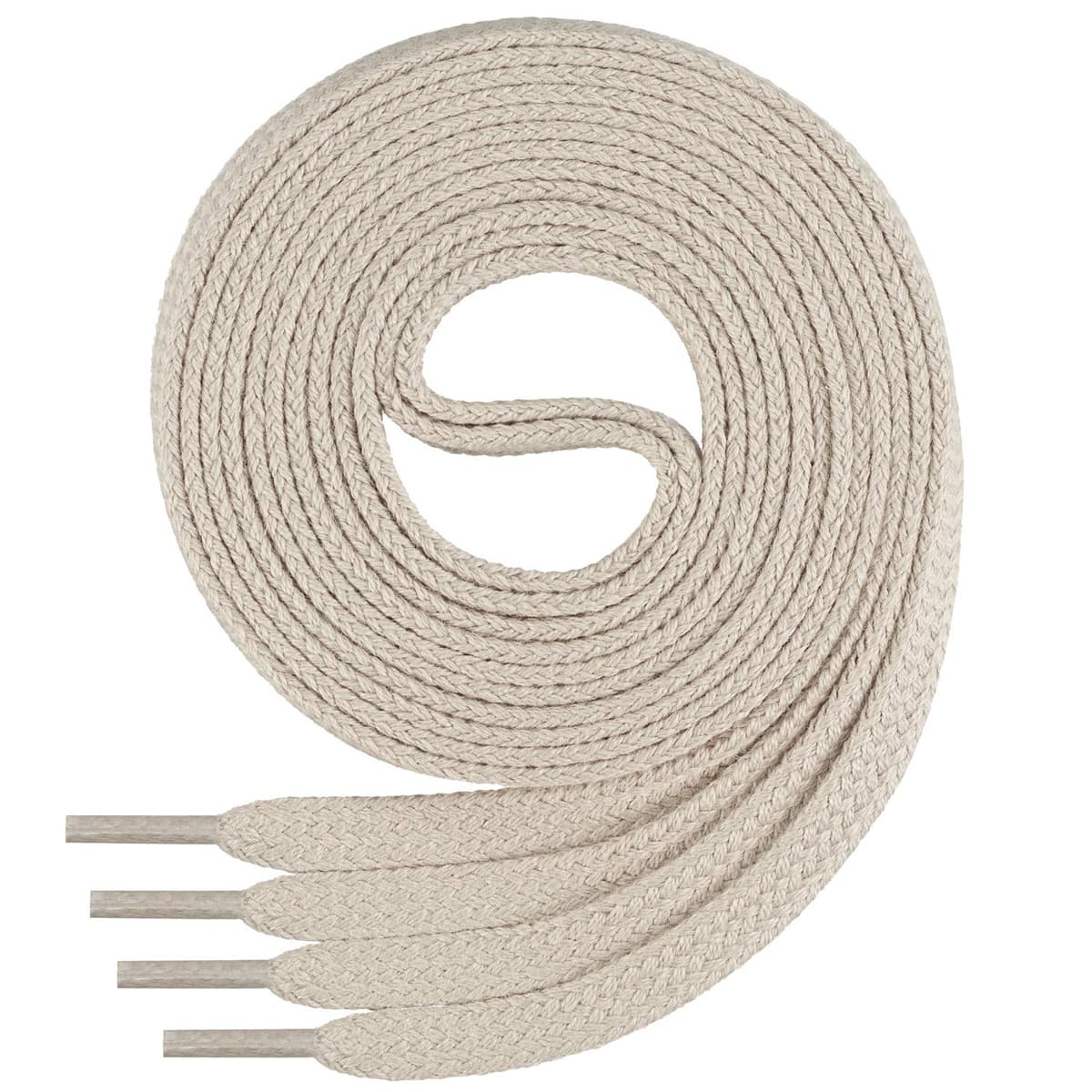 Di Ficchiano - Cordones planos de algodón 100% para zapatillas y calzado deportivo, muy resistentes, aprox. 7 mm de ancho, 45-200 cm de longitud, fabricado en Europa — view 14