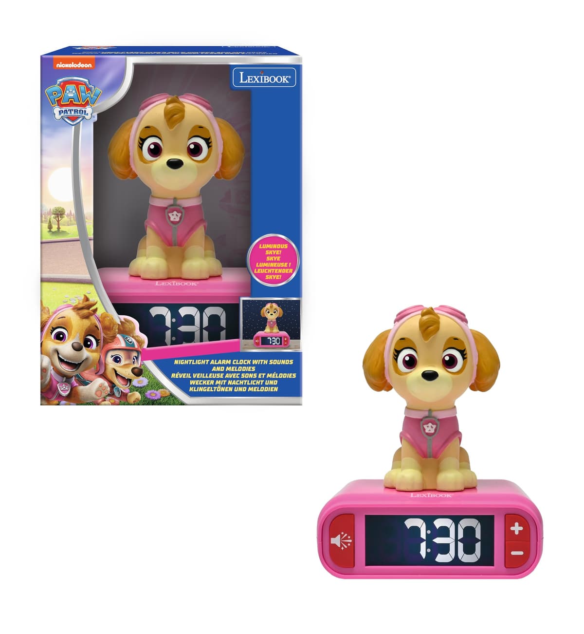 LEXIBOOK Reloj Despertador del Unicornio, Pantalla LCD Digital y luz de Noche integrada, quitamiedos niña-RL800UNI, Color Rosa (RL800UNI), Color/Modelo Surtido — view 73