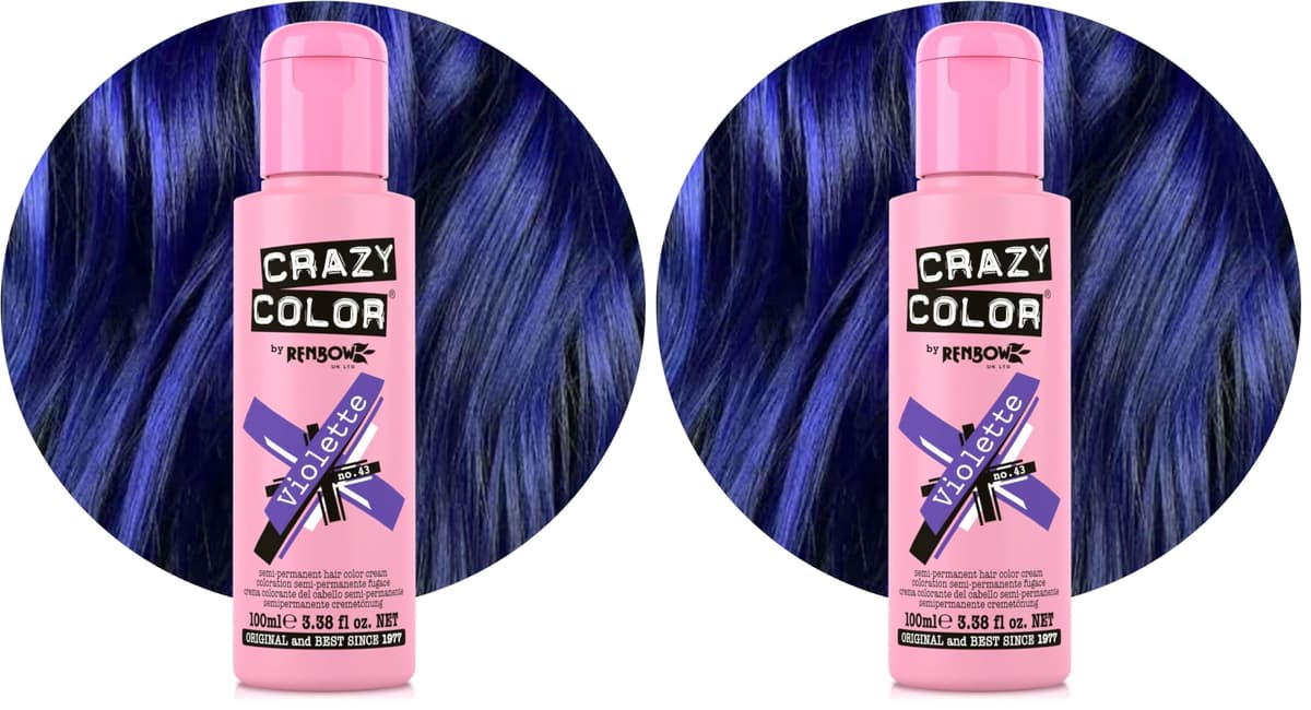 Crazy Color Vibrant Candy Floss Semi-Permanent Hair Dye. Highly Pigmented Pastel Pink Conditioning & Oil Nourishing Vegan Formula | No Bleach or Ammonia | 100ml — view 21