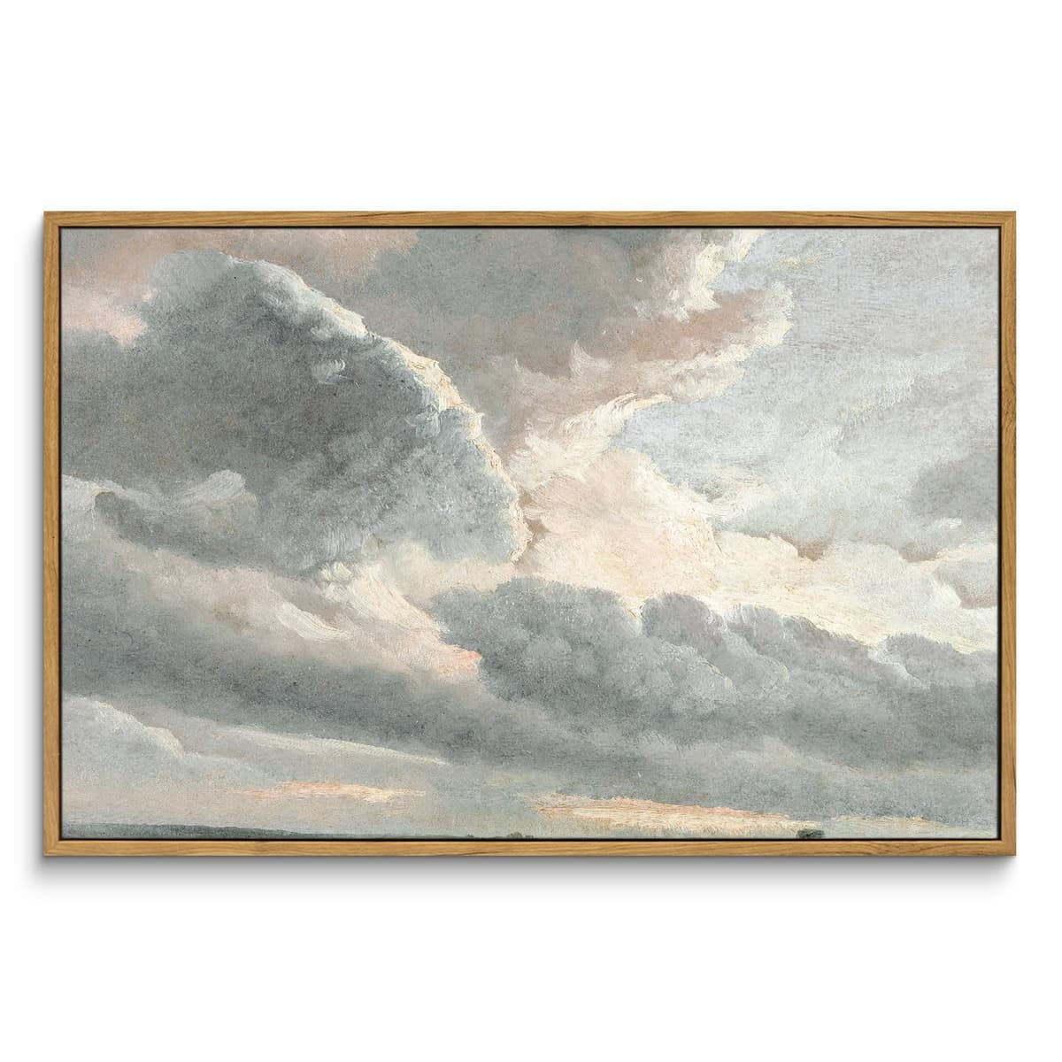 InSimSea Framed Canvas Wall Art, Meadow with Flowers Painting, Landscape for Living Room, Bedroom, Home, Bathroom Decor, 8x10 — view 158