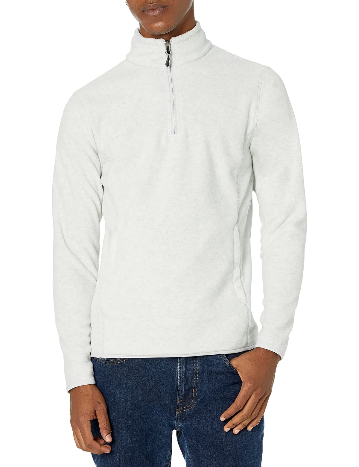 Amazon Essentials Hombre Chaqueta de Forro Polar con Cremallera de un Cuarto — view 14