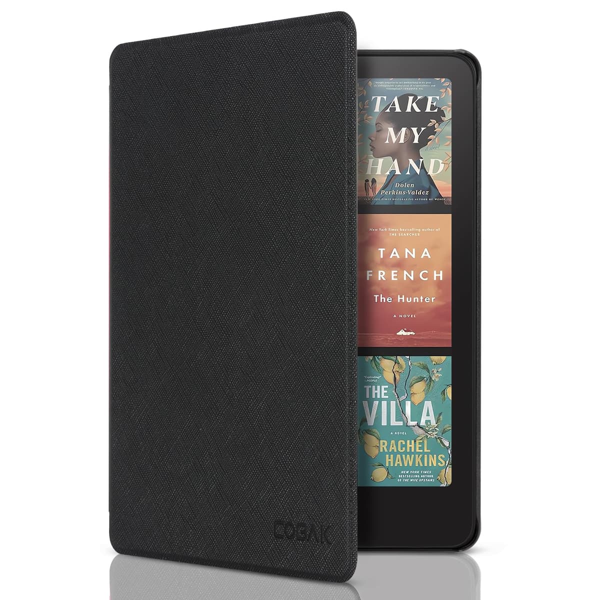 CoBak Case for All-New 7" Kindle Paperwhite(12th generation–2024)/Colorsoft Signature Edition(1st gen–2024)/Signature Edition(12th gen–2024) - PU Leather Cover with Auto Sleep/Wake, Jade — view 20