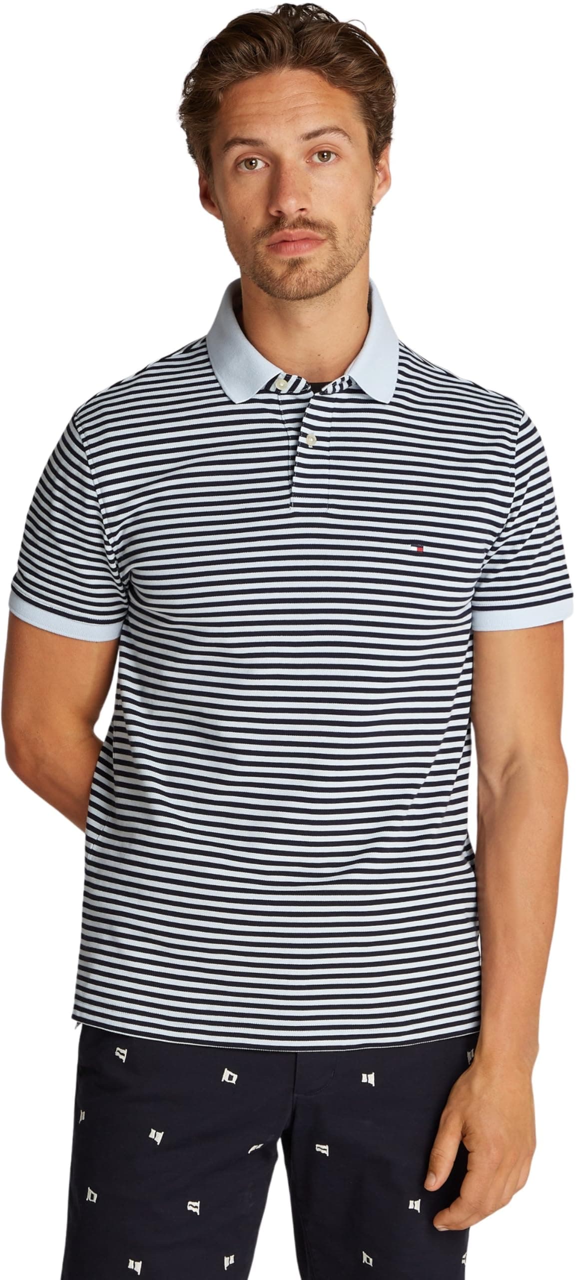 Tommy Hilfiger Polo de Manga Corta Hombre 1985 Regular Fit — view 8