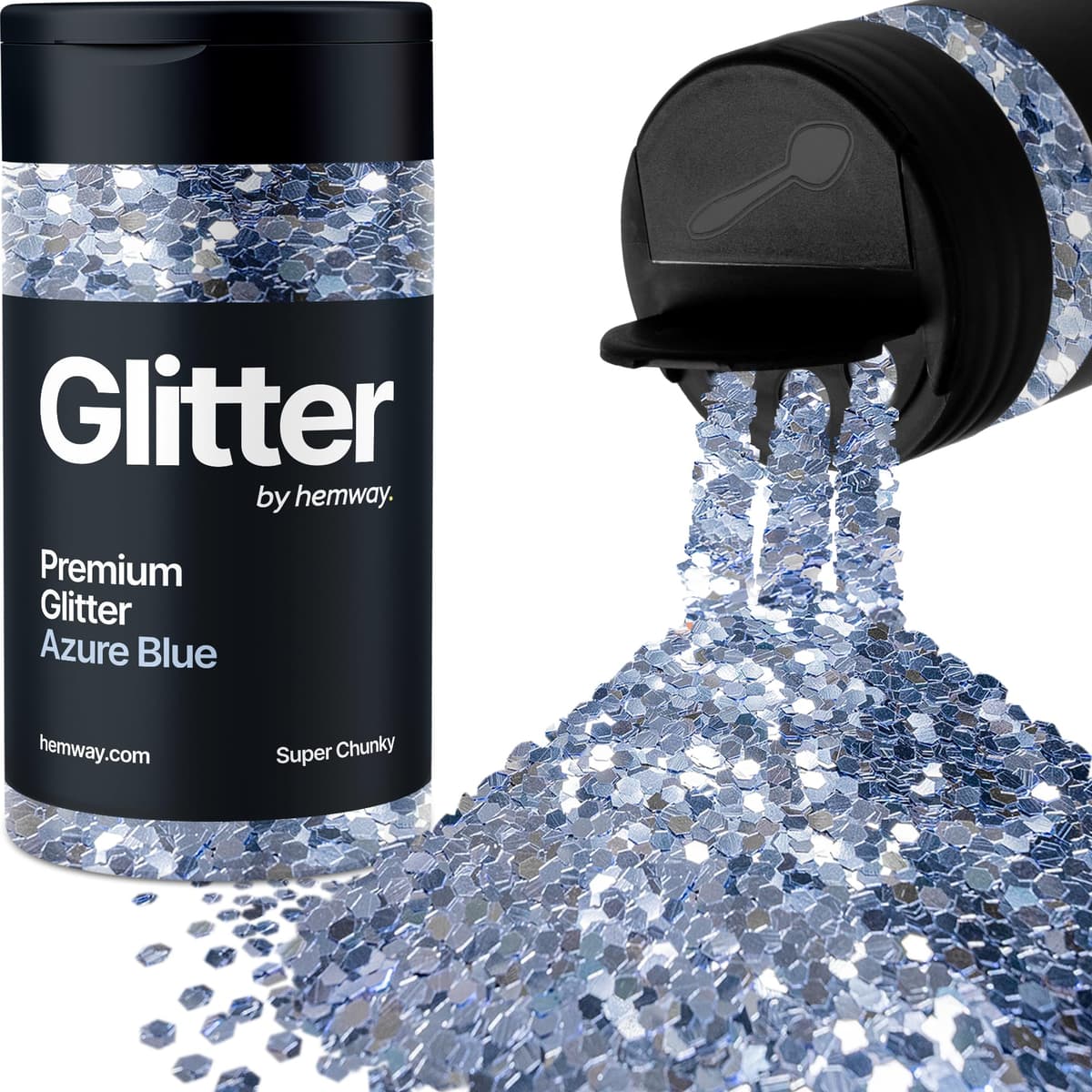 Light Rose Gold Glitter Shaker, 130g Ultrafine Glitter, Crafts 1/128" Metallic Flake Light Rose Gold Sequins, Resin & Epoxy Crafts, Decorating, Halloween, Christmas Nail, Face, Hemway — view 41