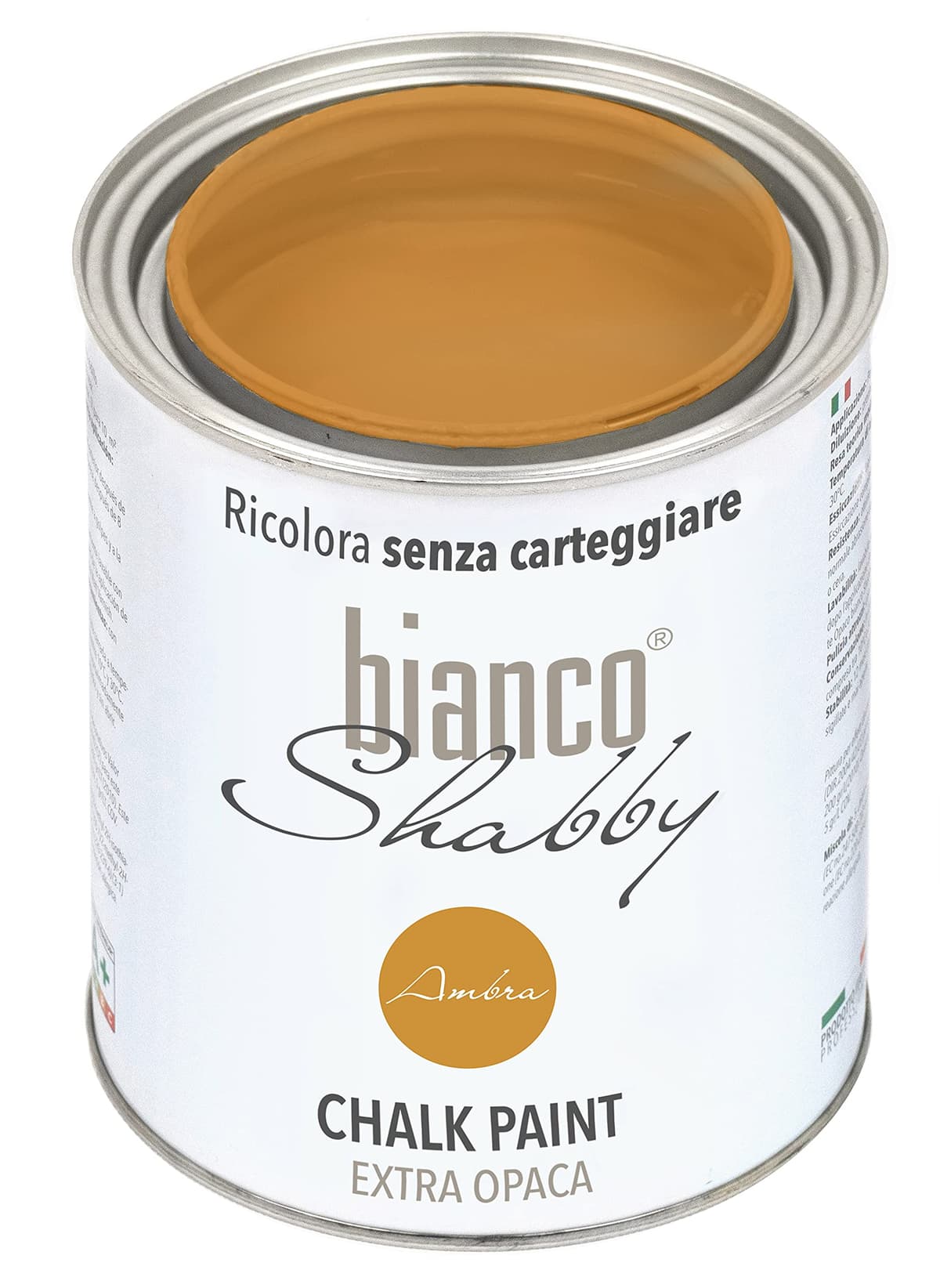 bianco Shabby Cera profesional transparente para decoración y restauración con cera de abeja y cera carnauba (500 ml) — view 47