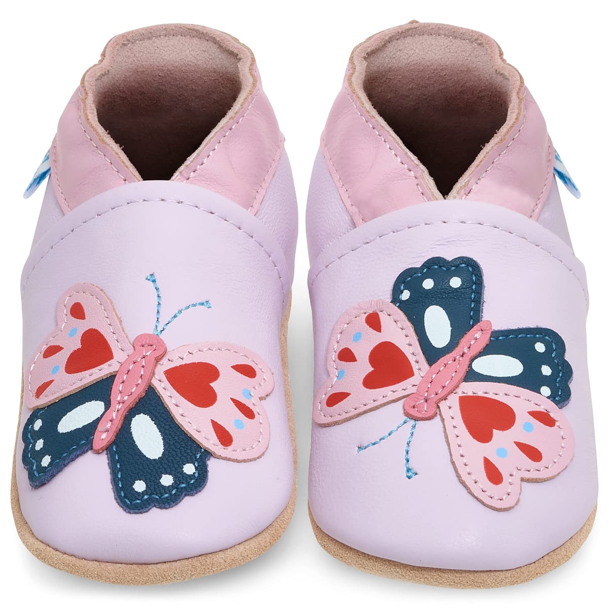 Zapatos de Bebé – Zapatillas de Cuero Niño Niña – Patucos de Piel con Elástico para Bebé - Zapatitos Primeros Pasos - Pantuflas Infantiles 0-6 Meses 6-12 Meses 12-18 Meses 18-24 Meses 2-3Años — view 12