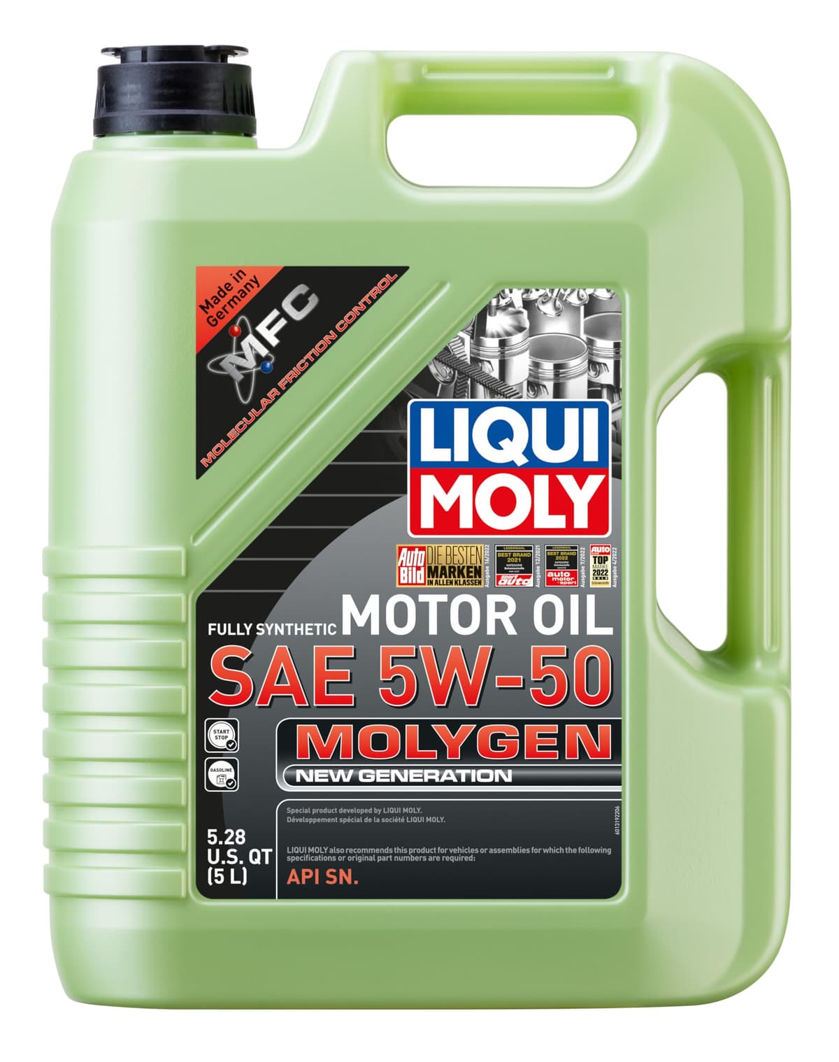 Liqui Moly 20228 Molygen New Generation 5W30 Motor Oil, 5 l, 1 Pack — view 3