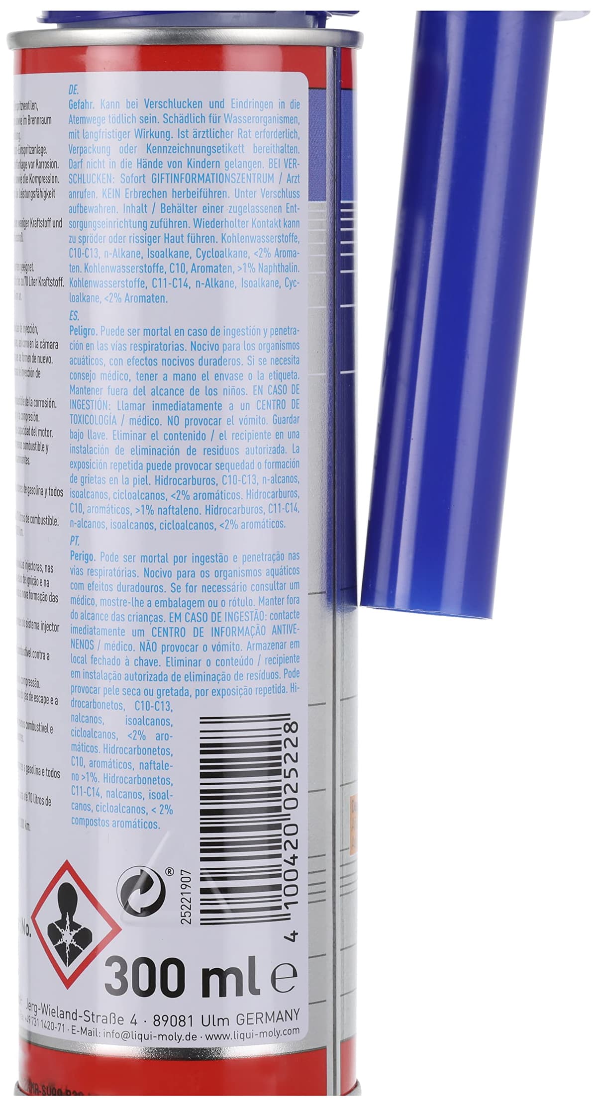 LIQUI MOLY Limpiador de inyección | 300 ml | Gasolinitita | 2522 — view 4
