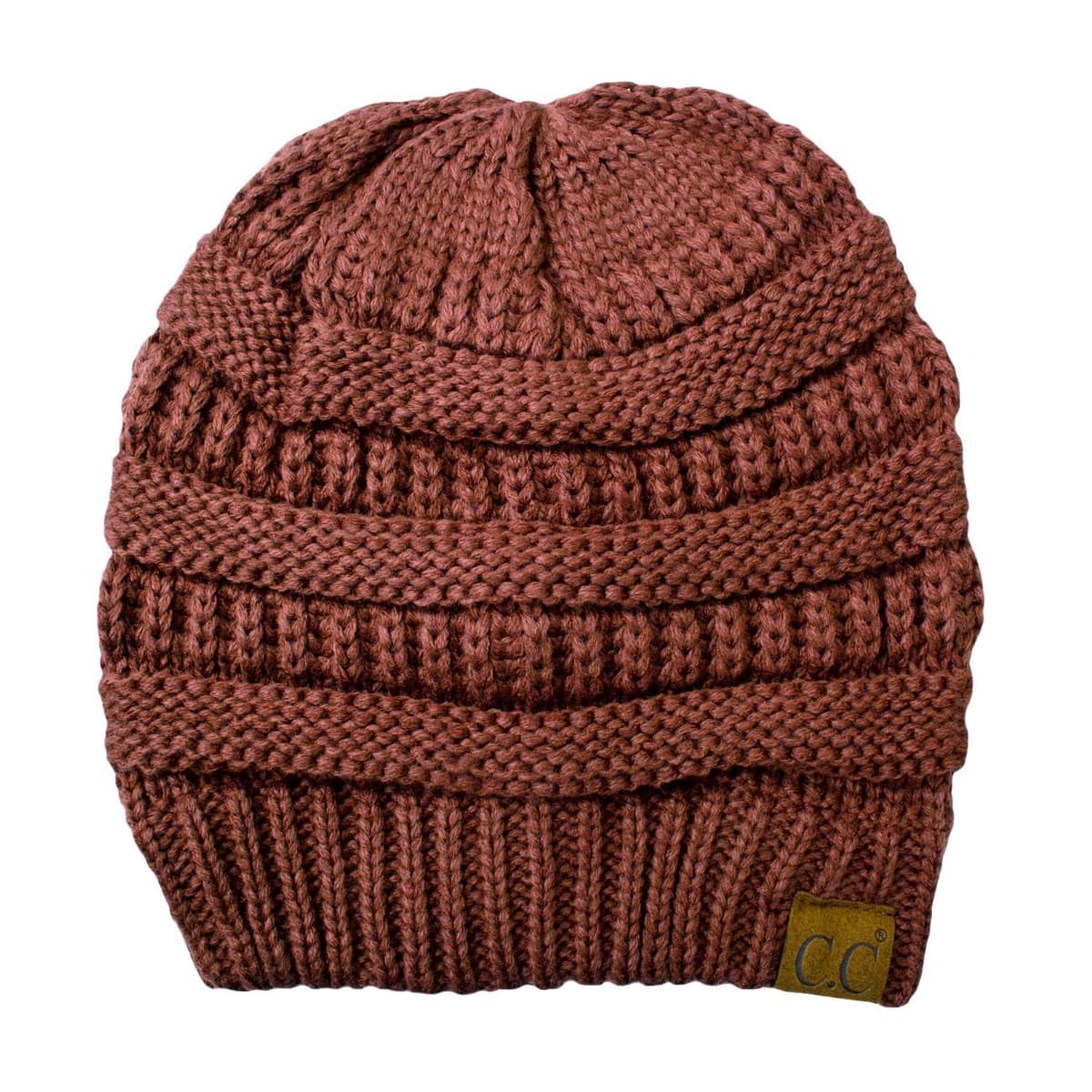 Warm Chunky Soft Stretch Cable Knit Beanie Skully — view 179