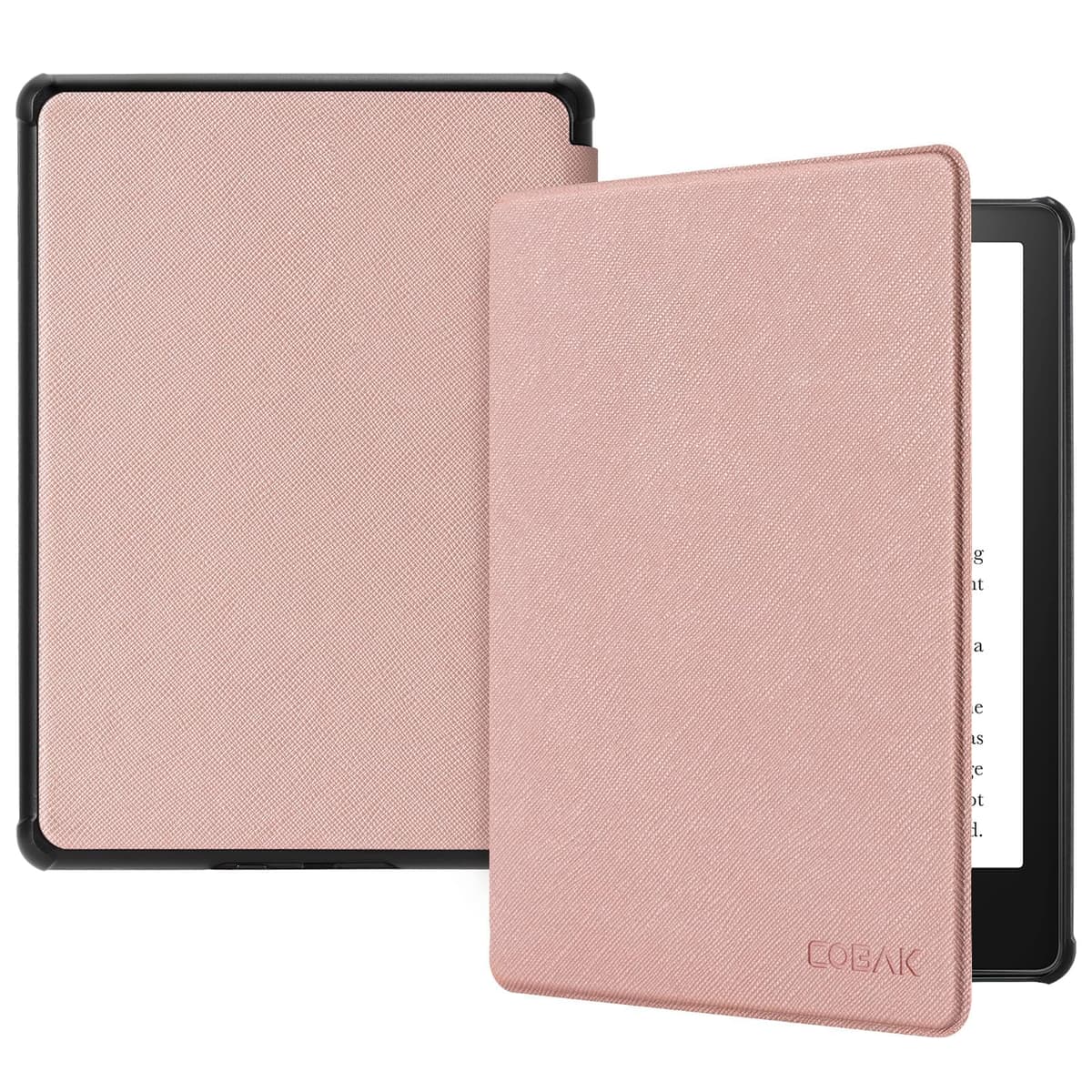 CoBak Case for All-New 7" Kindle Paperwhite(12th generation–2024)/Colorsoft Signature Edition(1st gen–2024)/Signature Edition(12th gen–2024) - PU Leather Cover with Auto Sleep/Wake, Jade — view 23