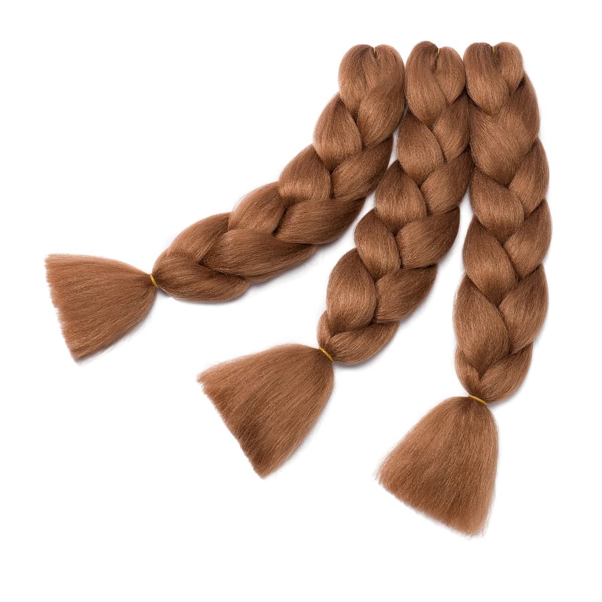 24" Braiding Hair Extension Jumbo Braids Synthetic 3bundles/pack Crochet Hair Afro Box Braid Heat Resistent (Dark Purple) — view 52