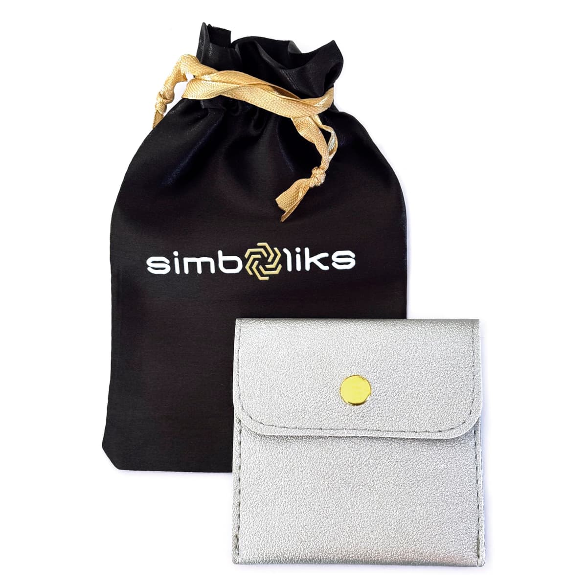 Simboliks Pulsera con Amuletos de acero inoxidable, protección contra el mal de ojo y hechizos, Buena suerte, Brazalete de Bruja, Amuleto de Brujas, Talismán, Protegida contra todo mal — view 5