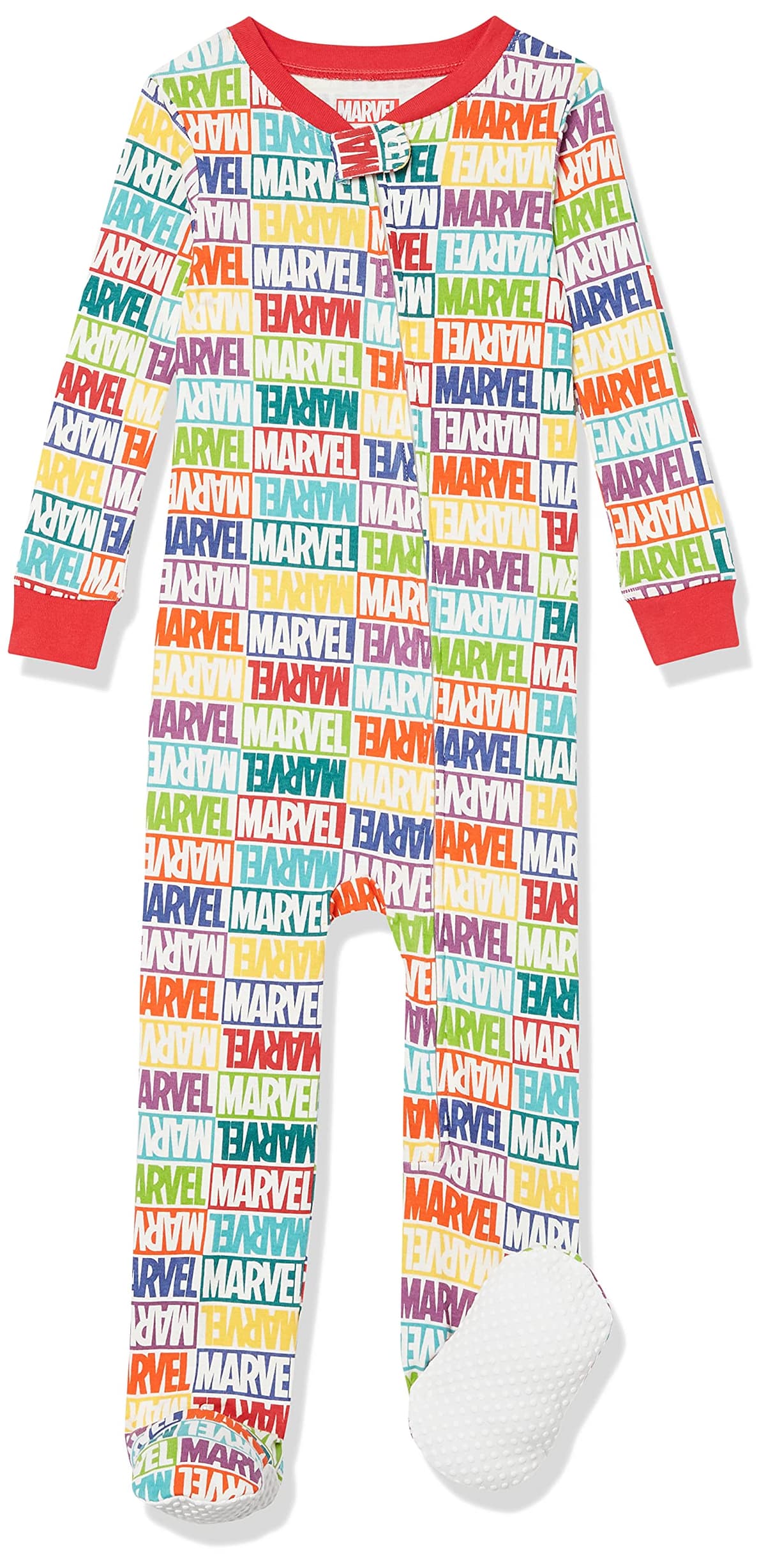 Amazon Essentials Disney | Marvel | Star Wars Pijama Ceñido de Algodón con Pies Unisex Bebés y Niño, Paquetes Múltiples — view 3