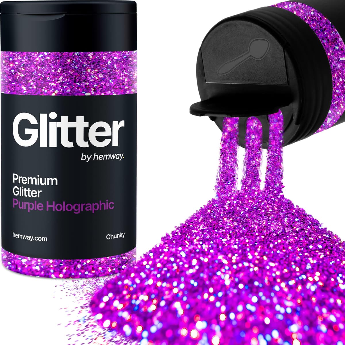 Light Rose Gold Glitter Shaker, 130g Ultrafine Glitter, Crafts 1/128" Metallic Flake Light Rose Gold Sequins, Resin & Epoxy Crafts, Decorating, Halloween, Christmas Nail, Face, Hemway — view 46