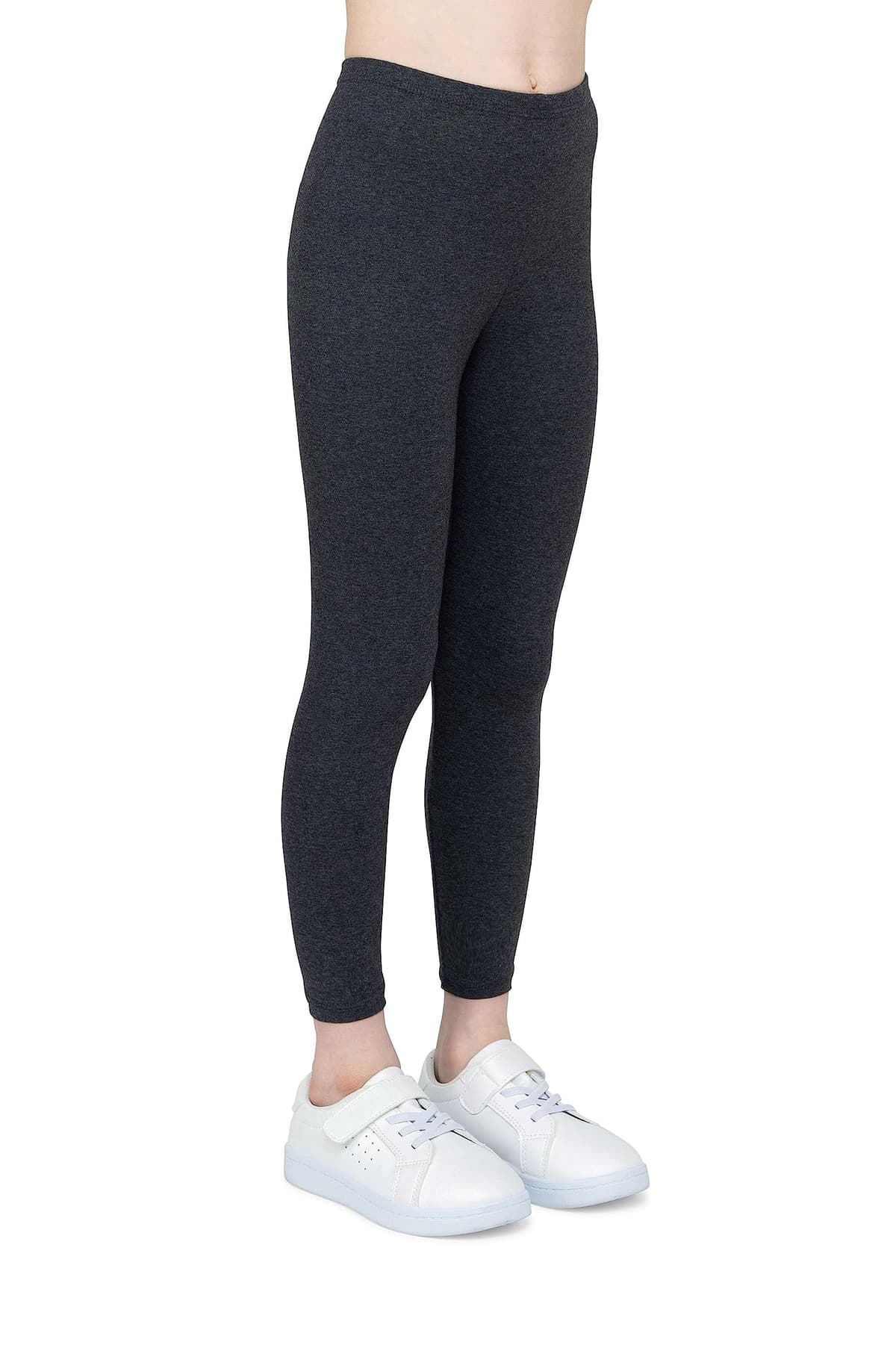 Leggings de algodón para niñas, Pantalones Suaves y cómodos para niños, Entrenamiento Informal, Estilo Elegante, Ropa básica Zoe — view 21